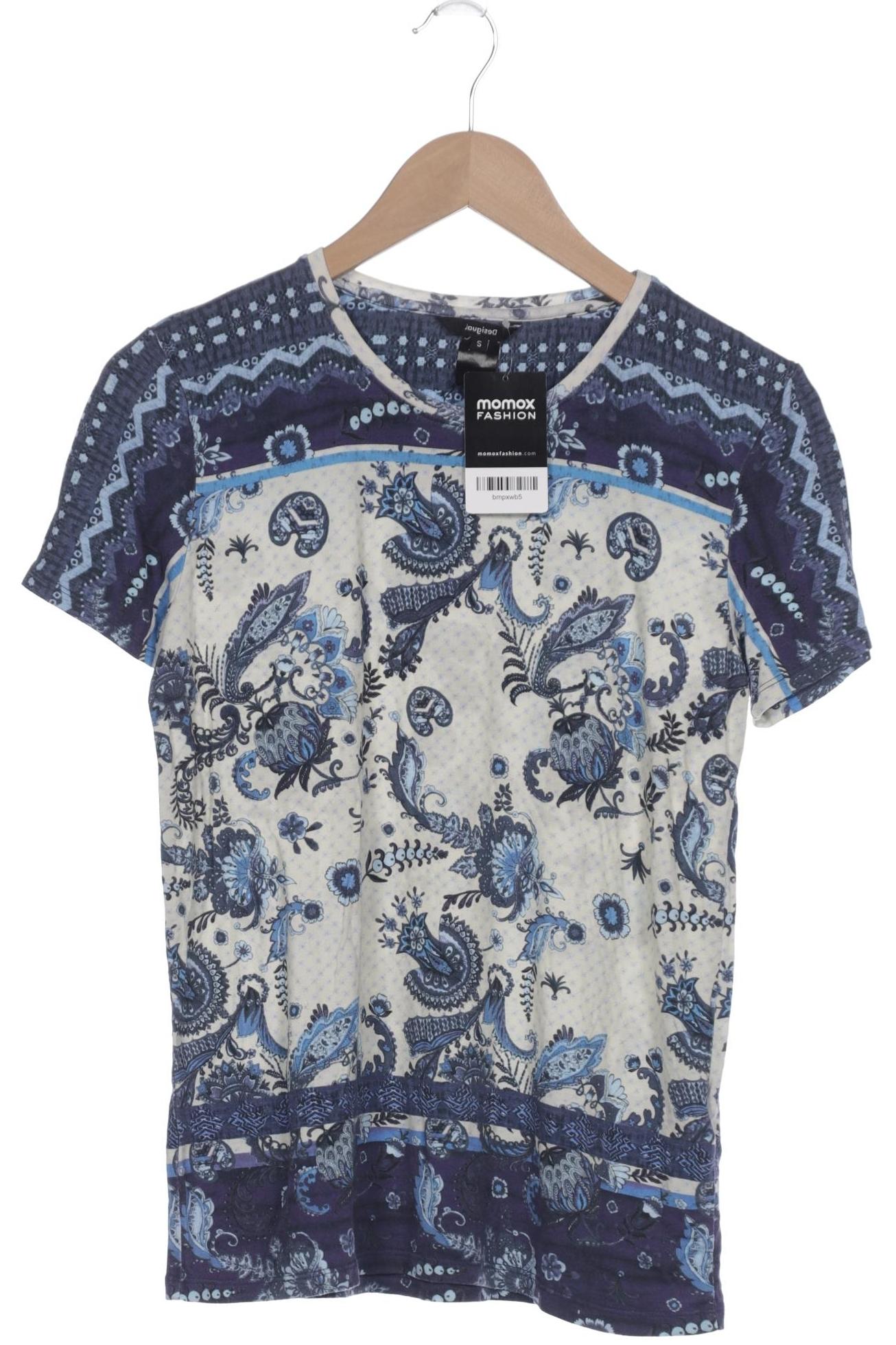 

Desigual Damen T-Shirt, marineblau, Gr. 36