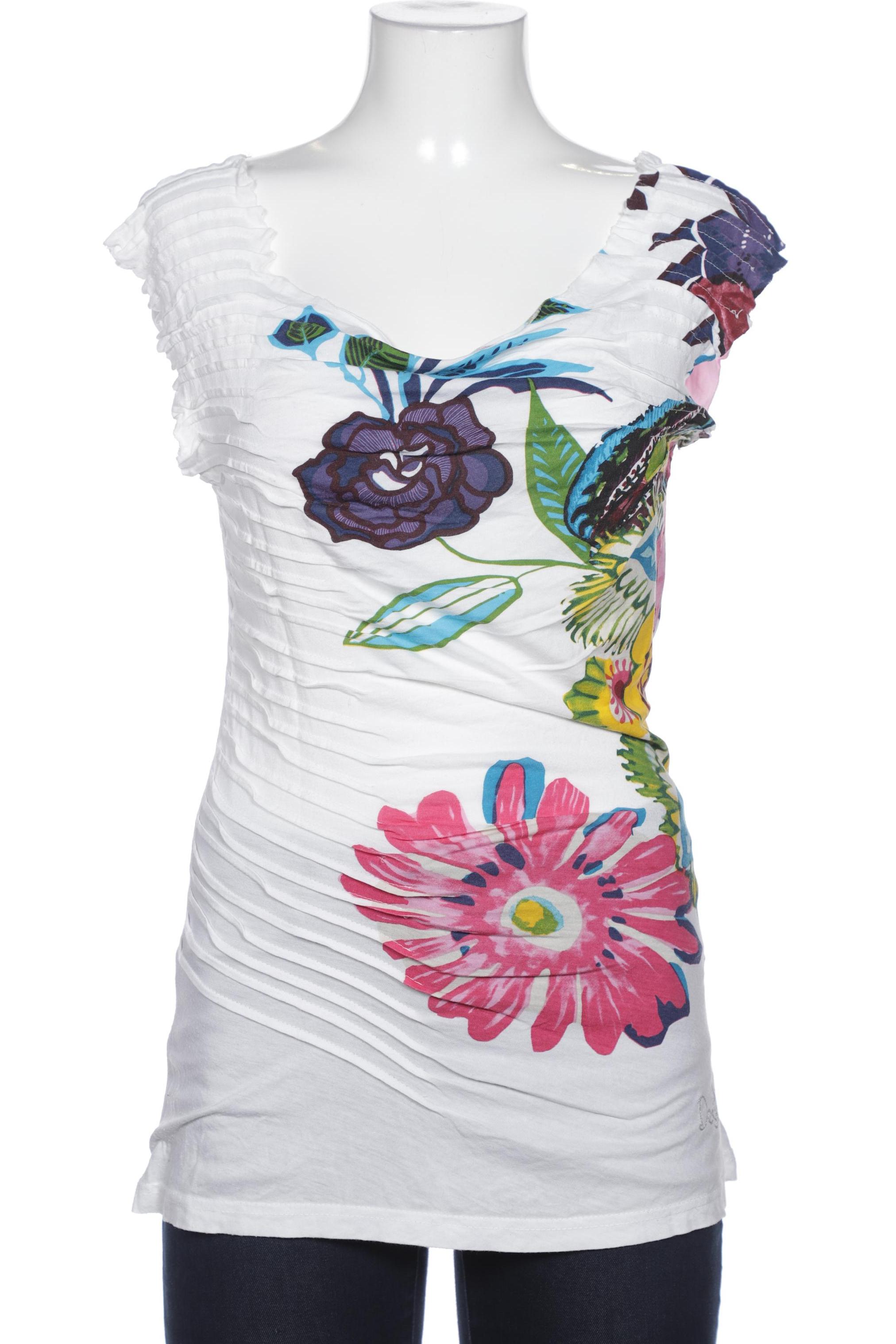 

Desigual Damen T-Shirt, weiß, Gr. 42