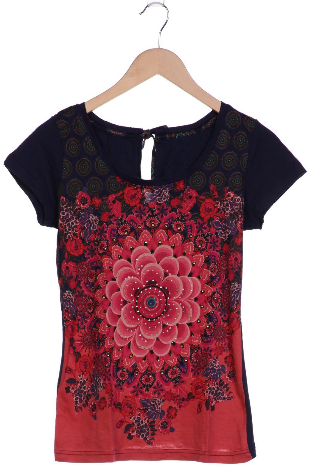 

Desigual Damen T-Shirt, mehrfarbig, Gr. 38