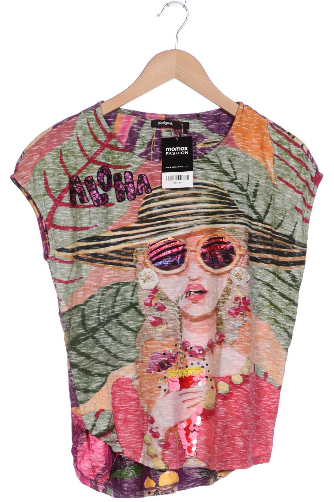 

Desigual Damen T-Shirt, mehrfarbig, Gr. 42
