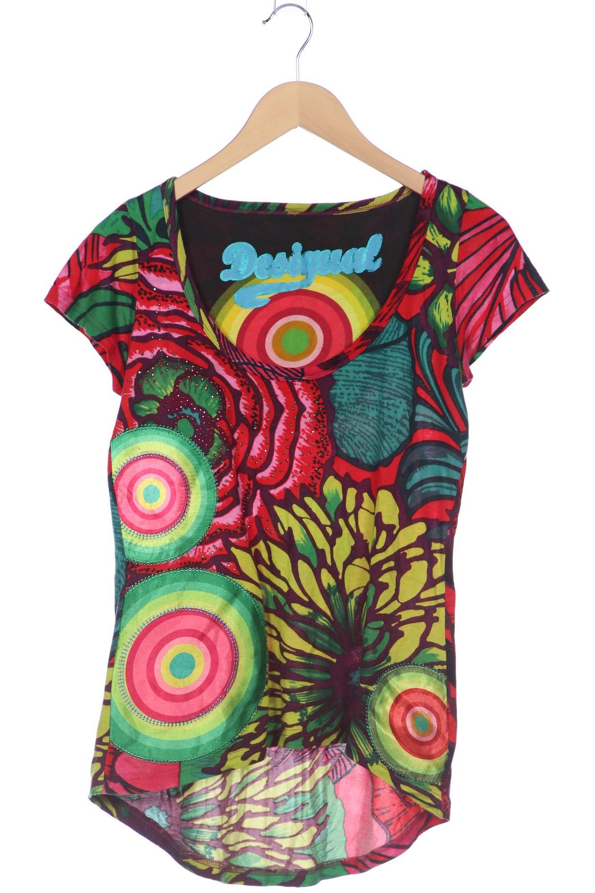 

Desigual Damen T-Shirt, mehrfarbig, Gr. 36