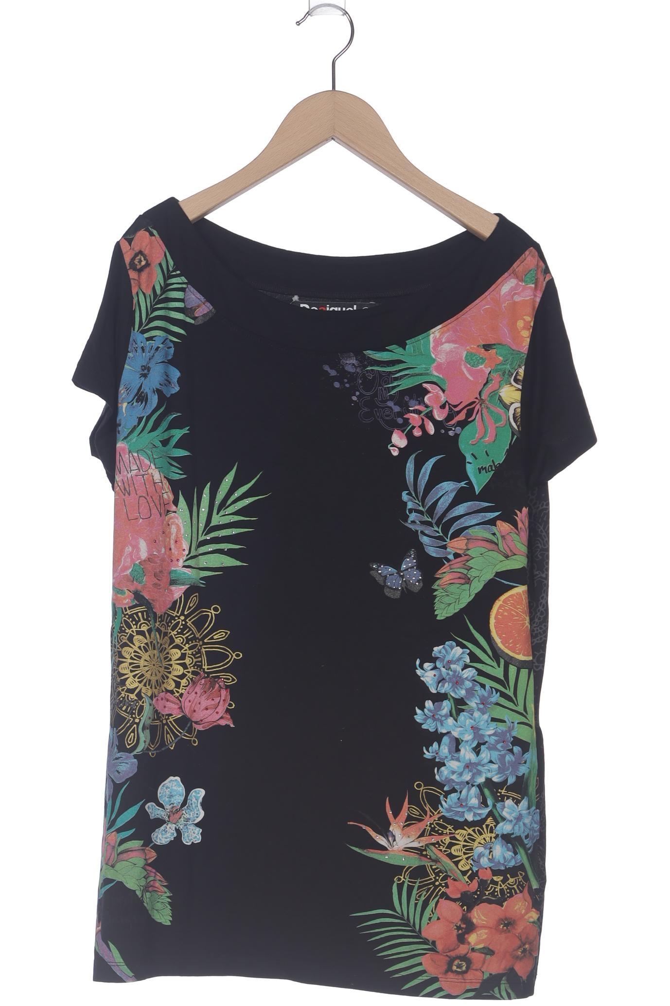 

Desigual Damen T-Shirt, schwarz, Gr. 44