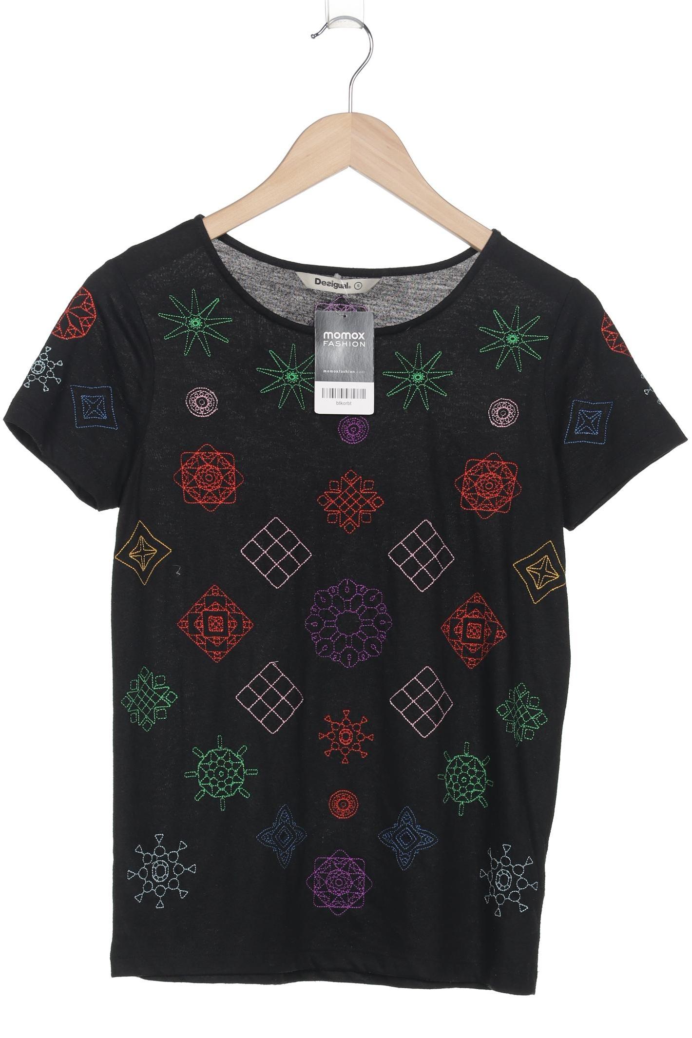 

Desigual Damen T-Shirt, schwarz, Gr. 36