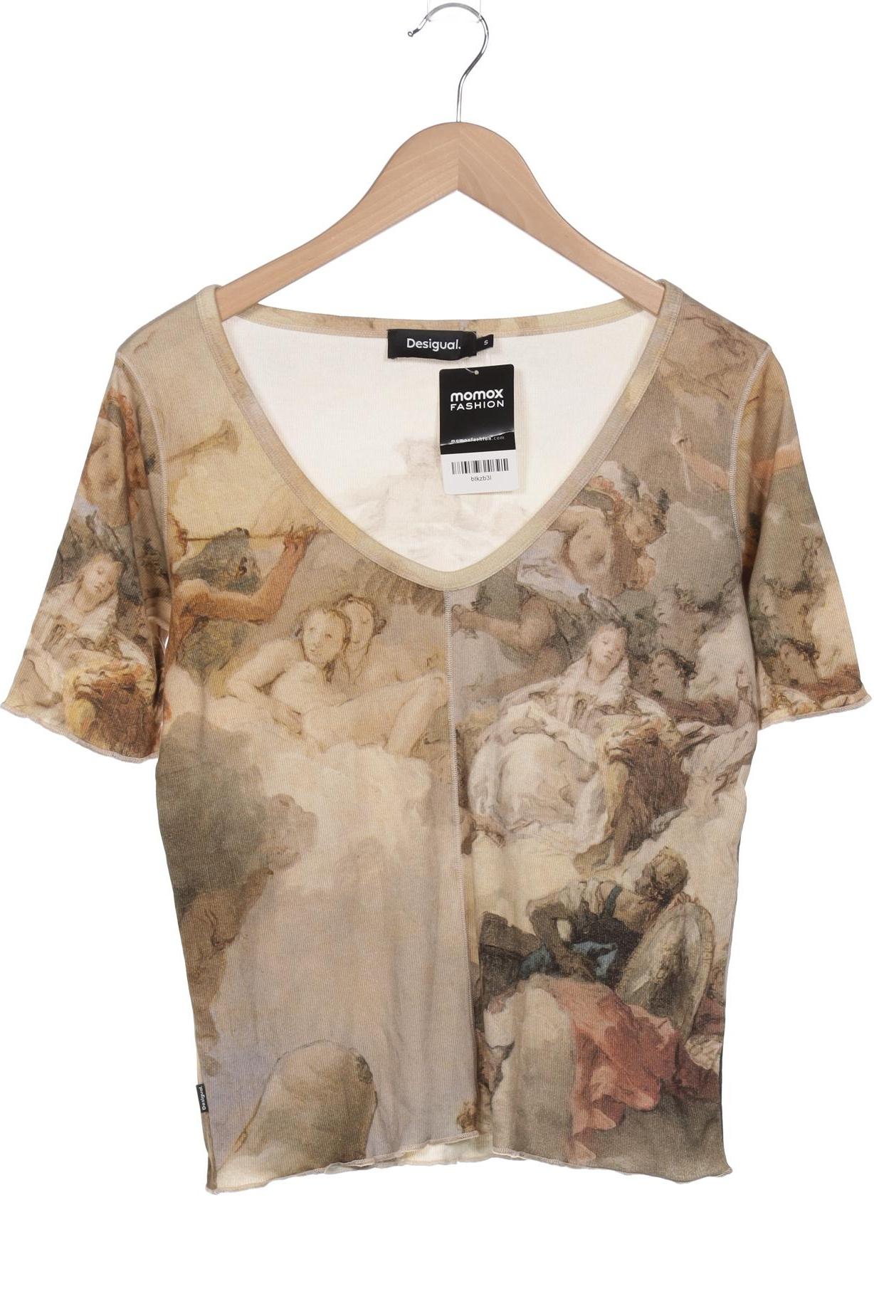 

Desigual Damen T-Shirt, beige, Gr. 36