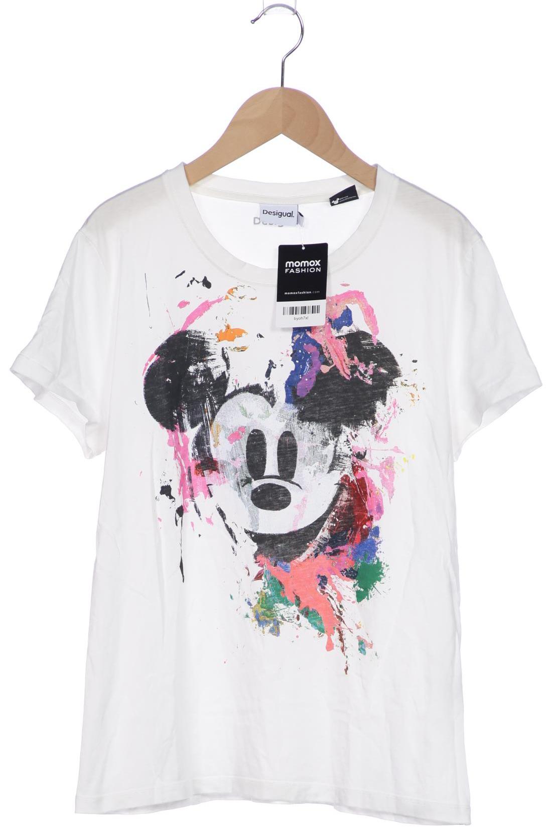 

Desigual Damen T-Shirt, weiß, Gr. 42