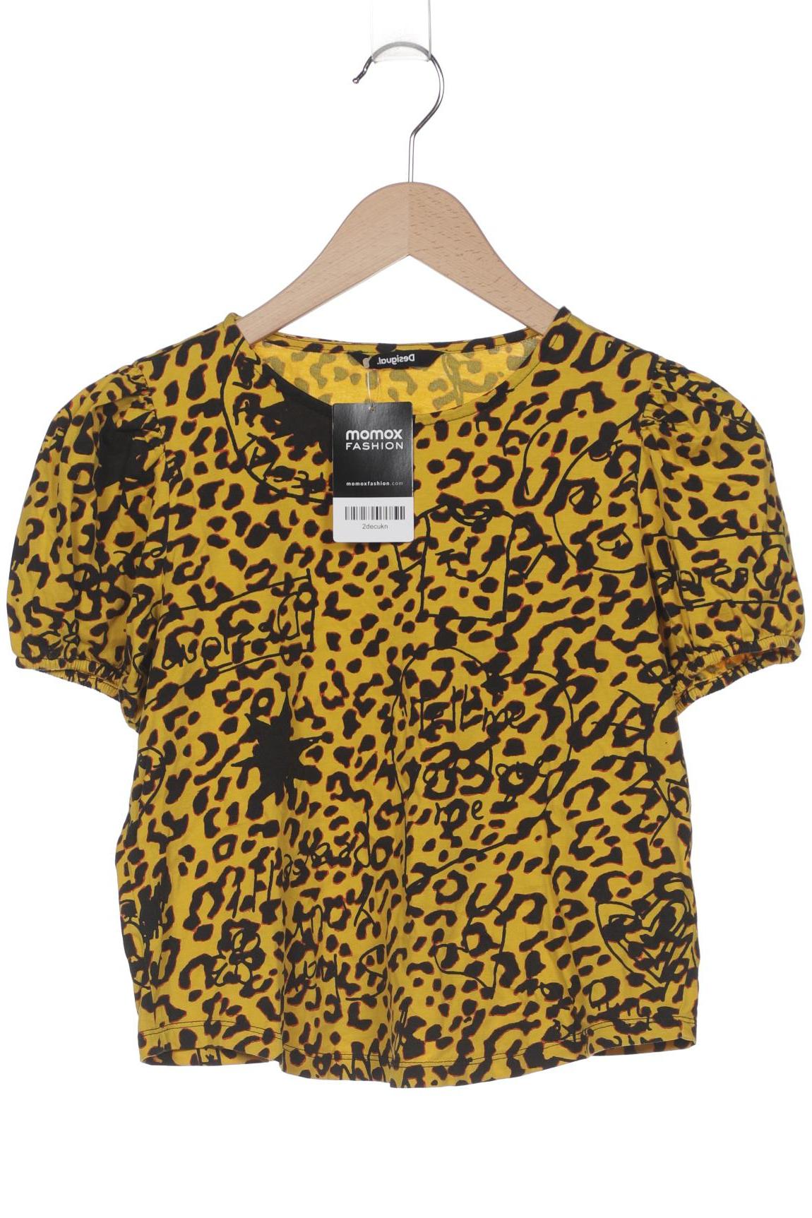 

Desigual Damen T-Shirt, gelb, Gr. 36