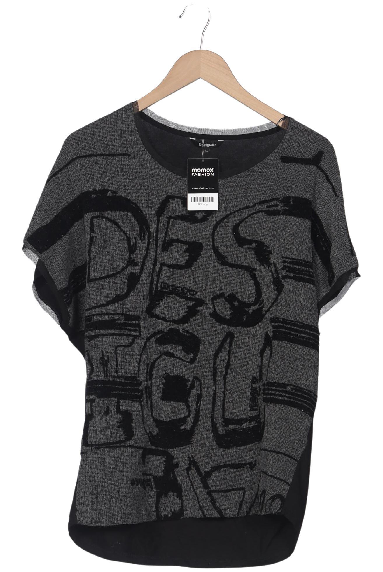 

Desigual Damen T-Shirt, schwarz, Gr. 44