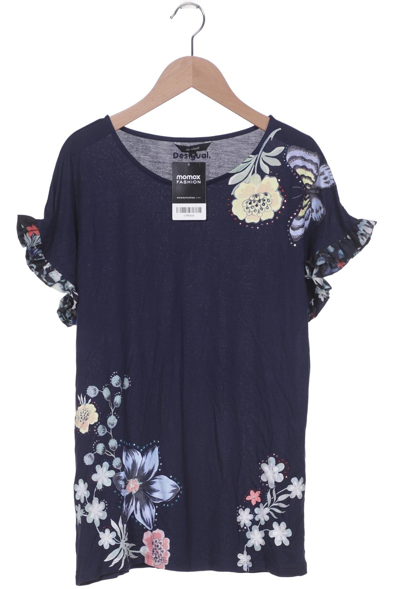 

Desigual Damen T-Shirt, marineblau