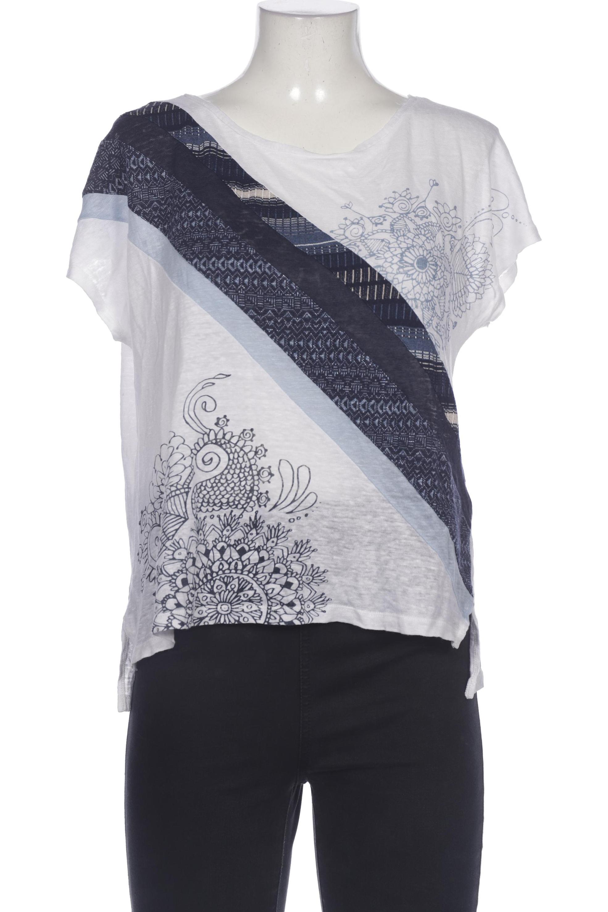 

Desigual Damen T-Shirt, weiß, Gr. 38