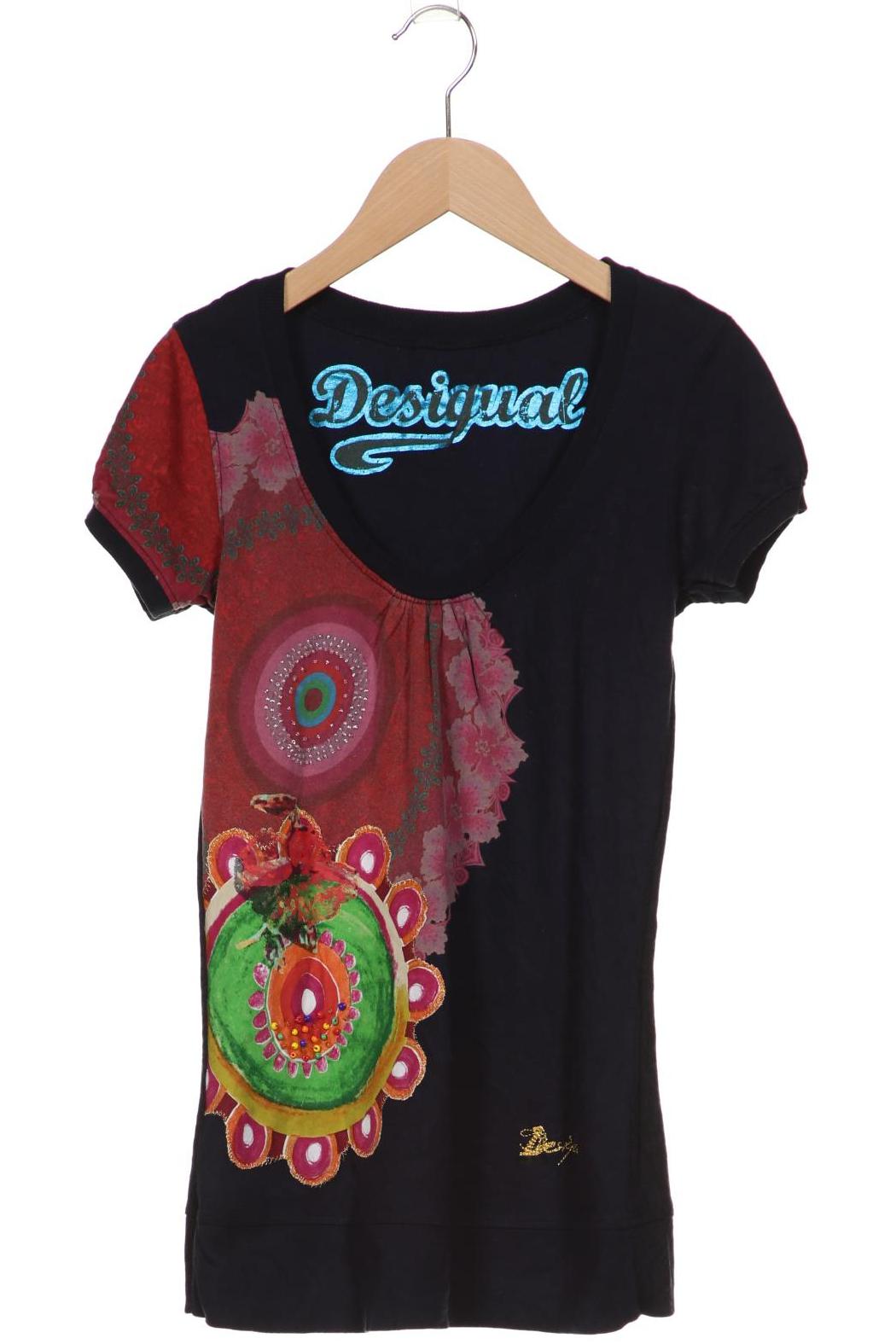 

Desigual Damen T-Shirt, marineblau
