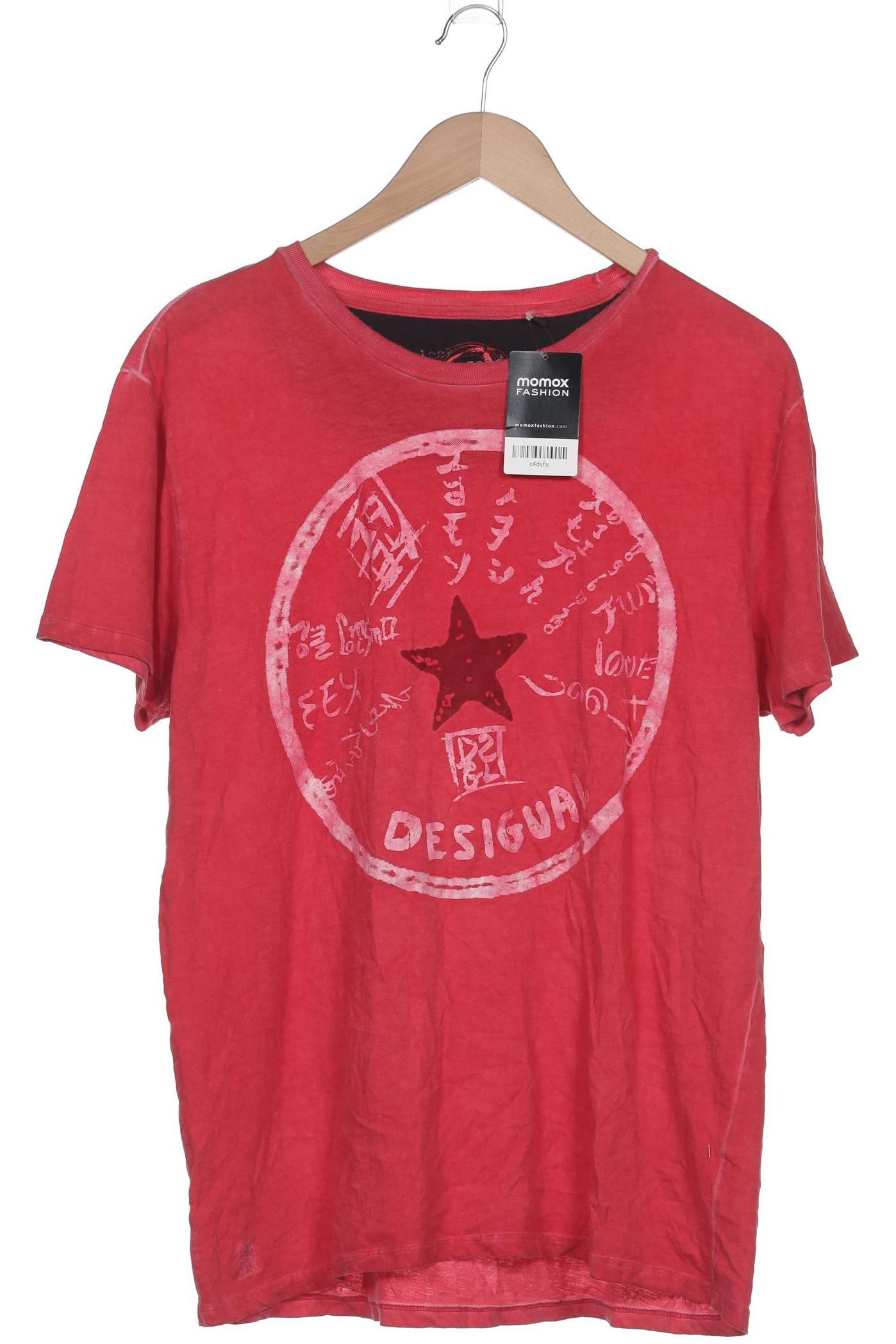 

Desigual Damen T-Shirt, rot, Gr. 42