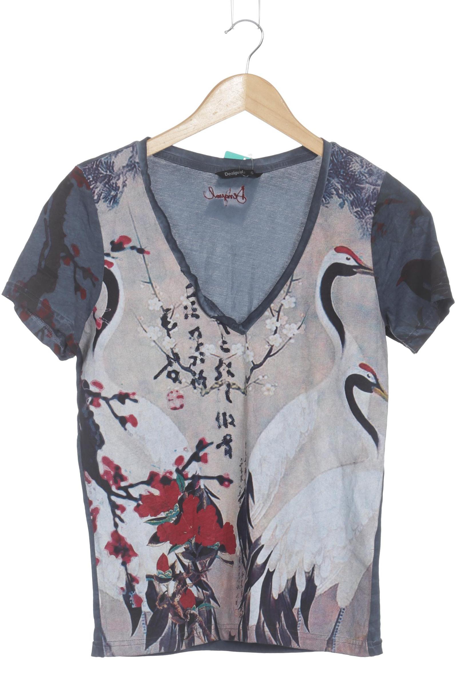 

Desigual Damen T-Shirt, mehrfarbig, Gr. 36