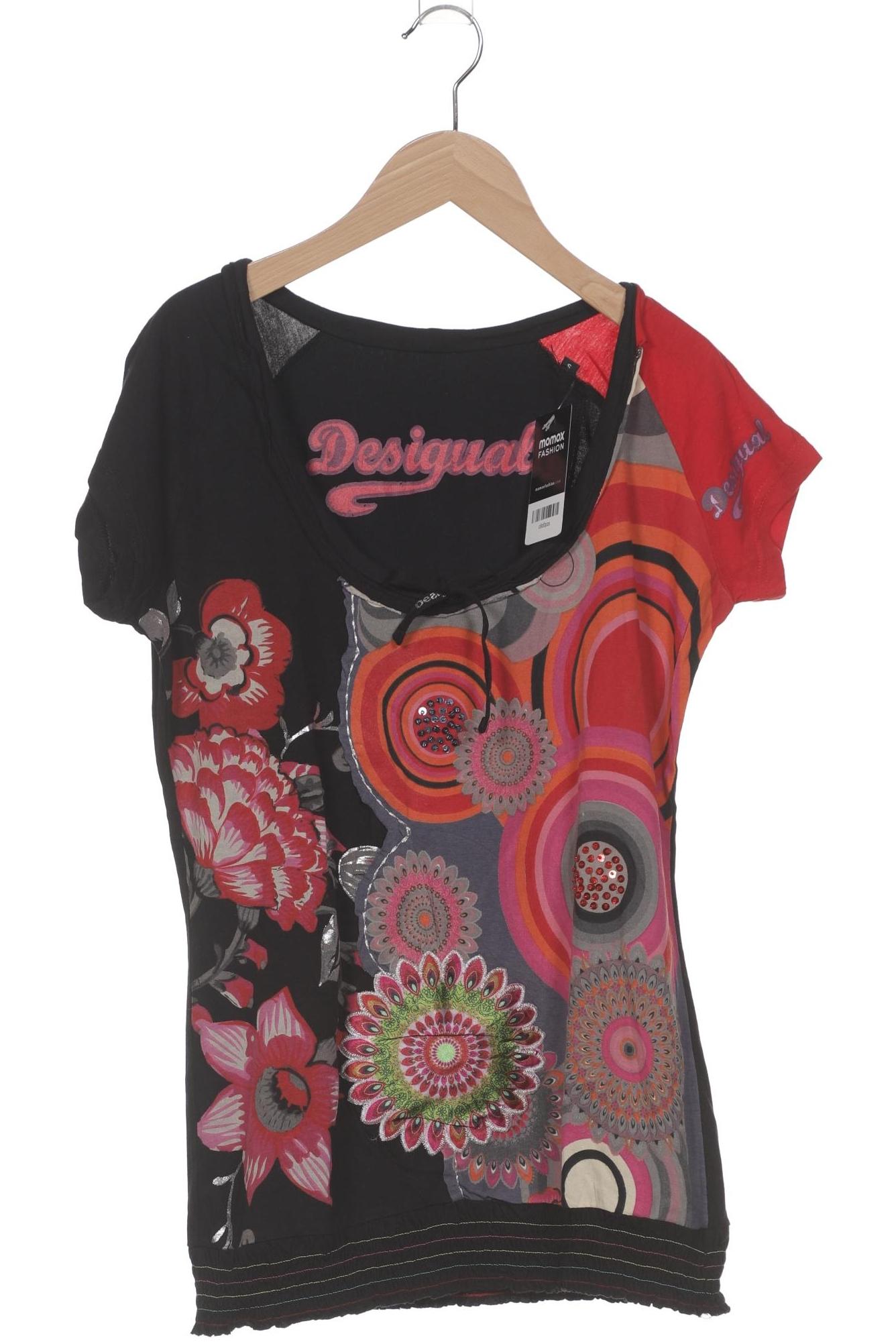 

Desigual Damen T-Shirt, schwarz, Gr. 36