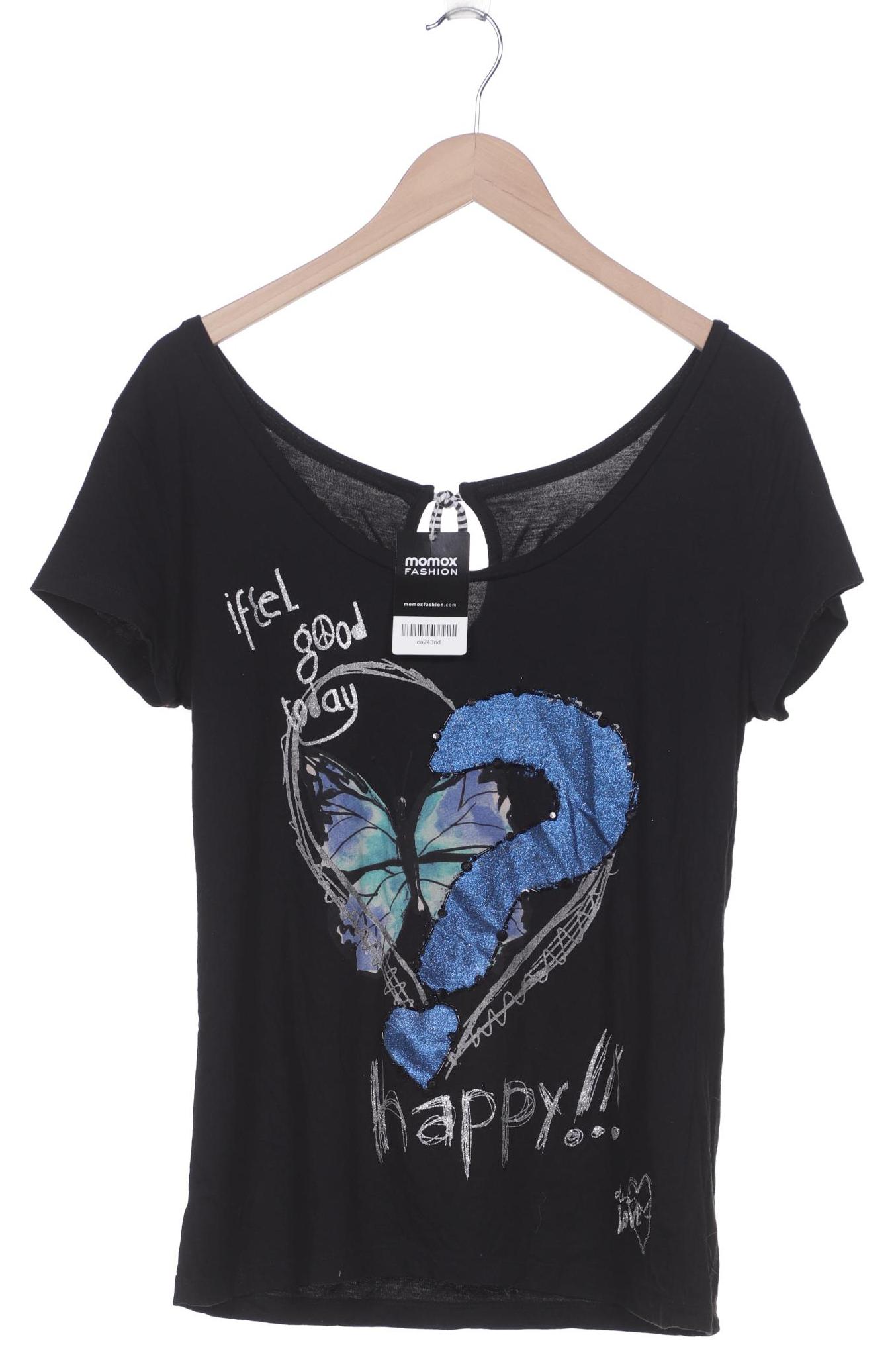 

Desigual Damen T-Shirt, schwarz