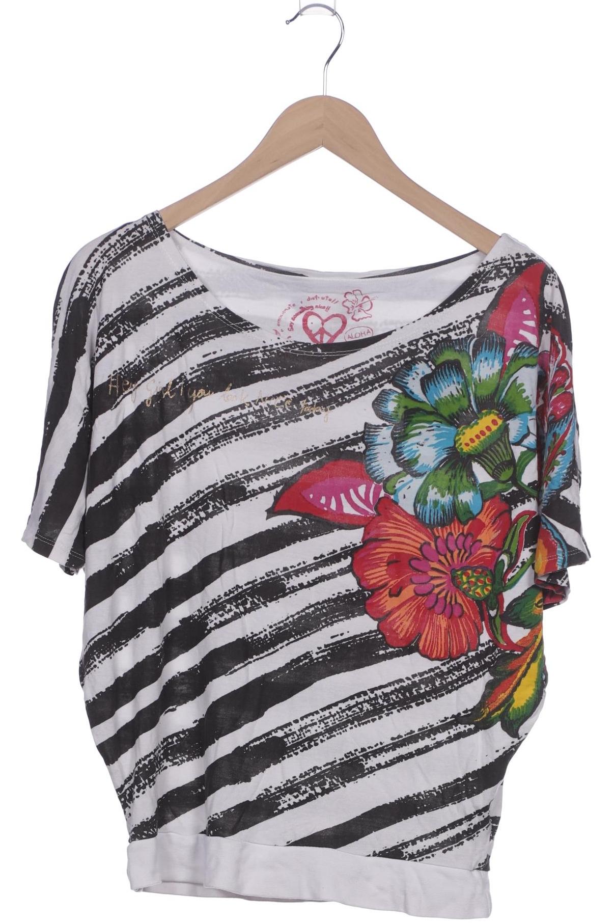 

Desigual Damen T-Shirt, weiß, Gr. 38