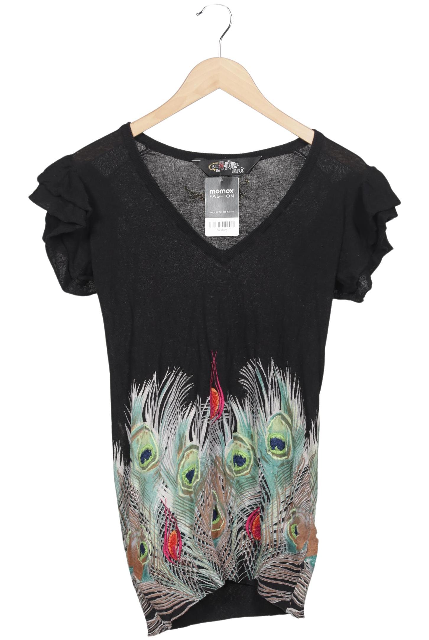 

Desigual Damen T-Shirt, schwarz, Gr. 36