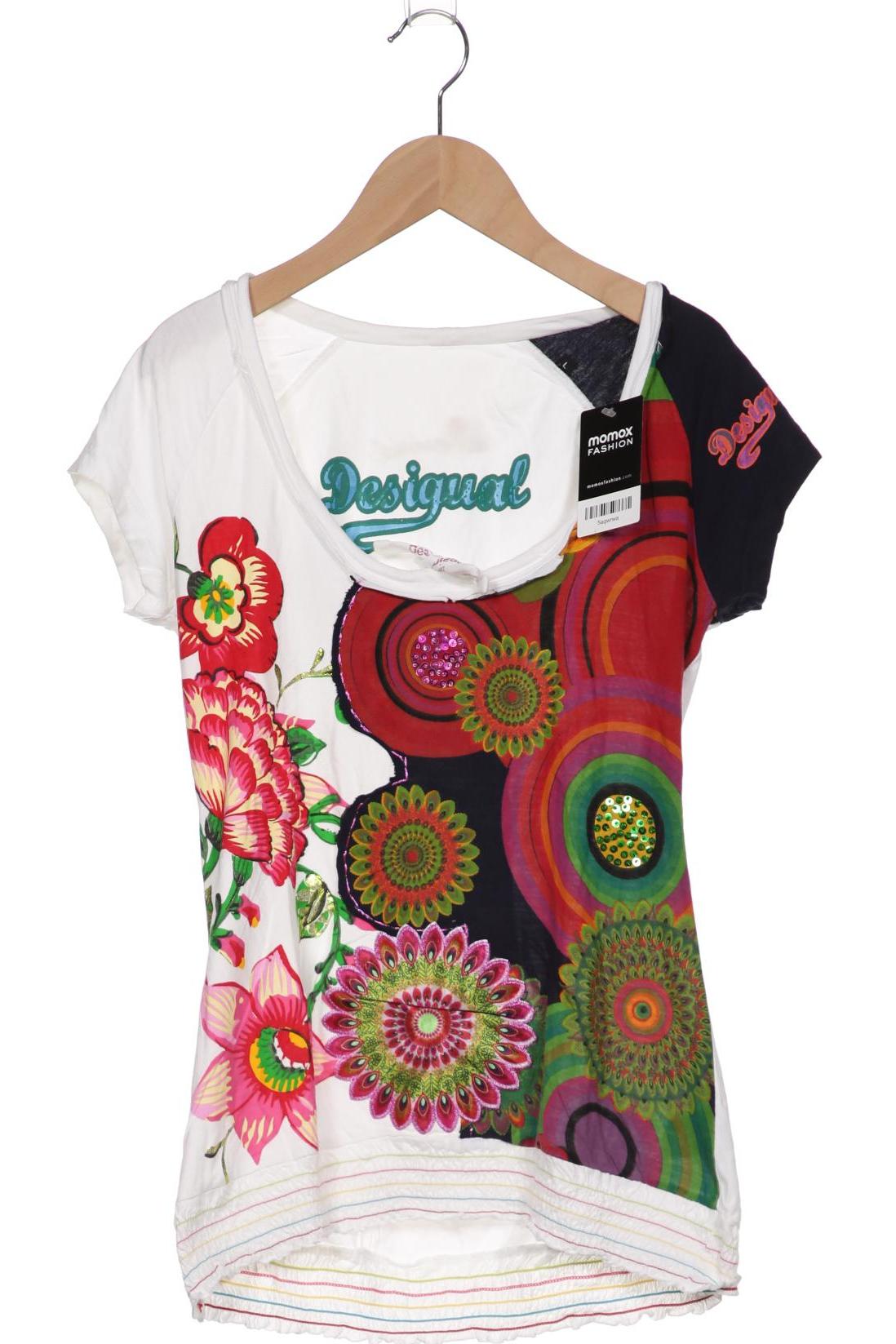 

Desigual Damen T-Shirt, mehrfarbig, Gr. 42
