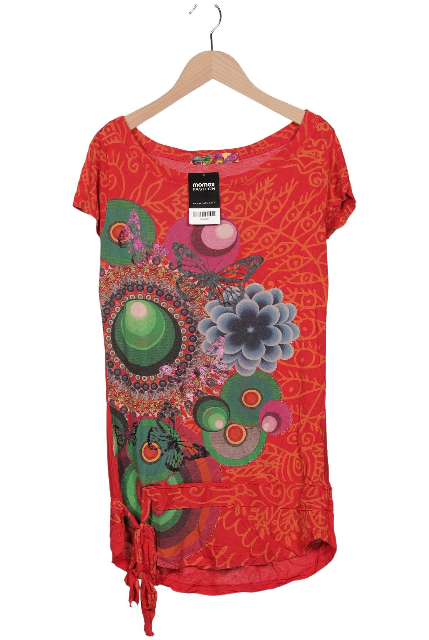 

Desigual Damen T-Shirt, rot, Gr. 42