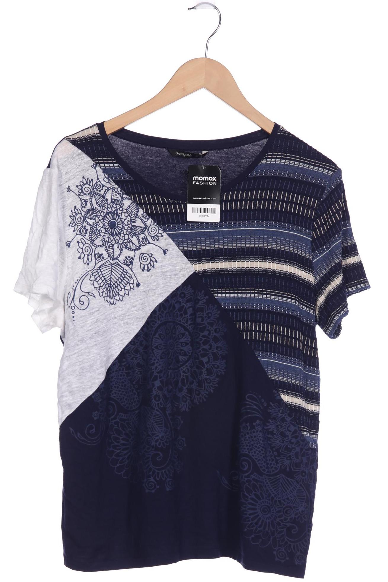 

Desigual Damen T-Shirt, marineblau, Gr. 46