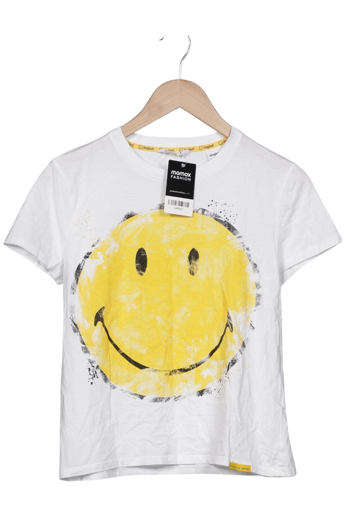 

Desigual Damen T-Shirt, weiß, Gr. 38