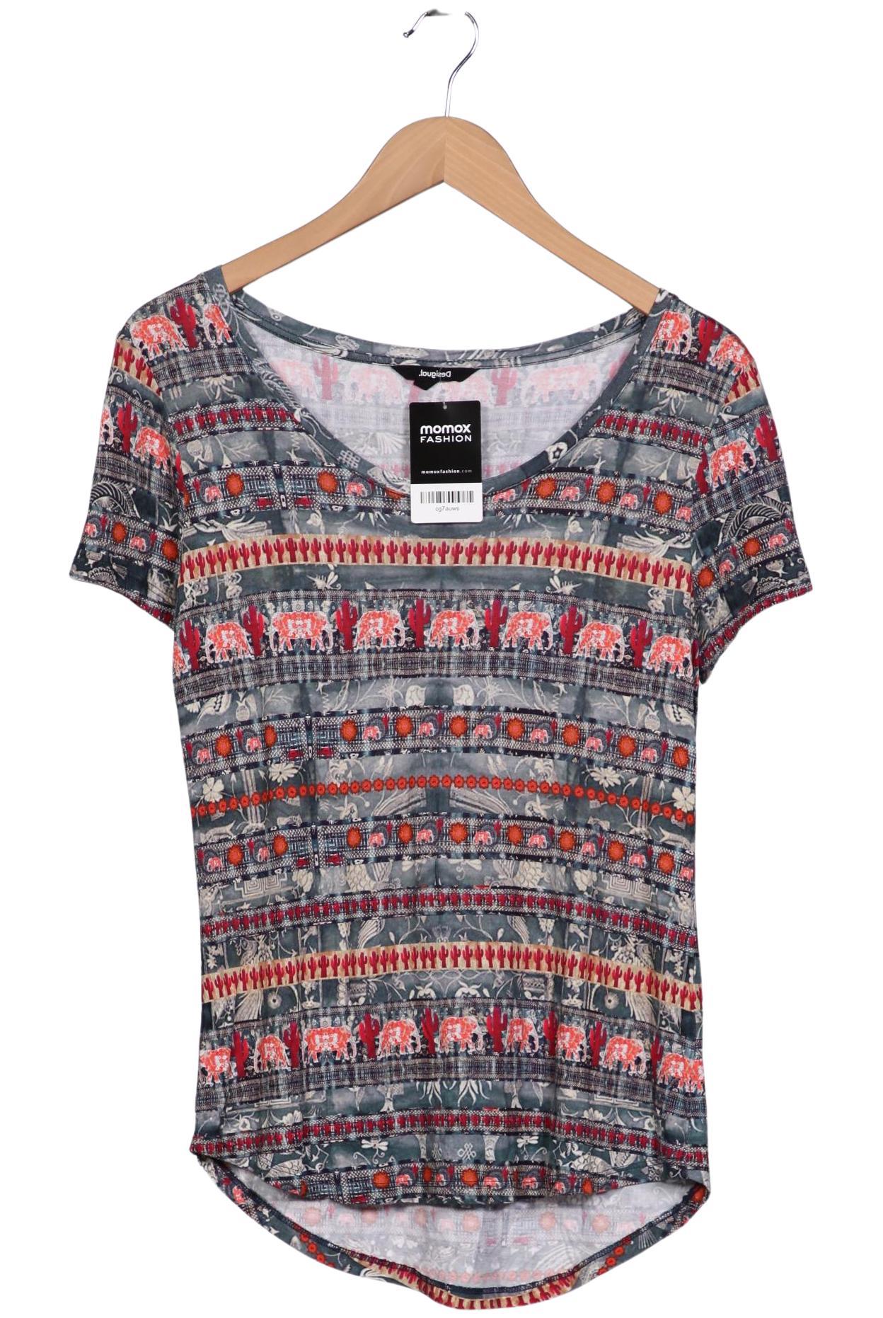 

Desigual Damen T-Shirt, mehrfarbig, Gr. 38