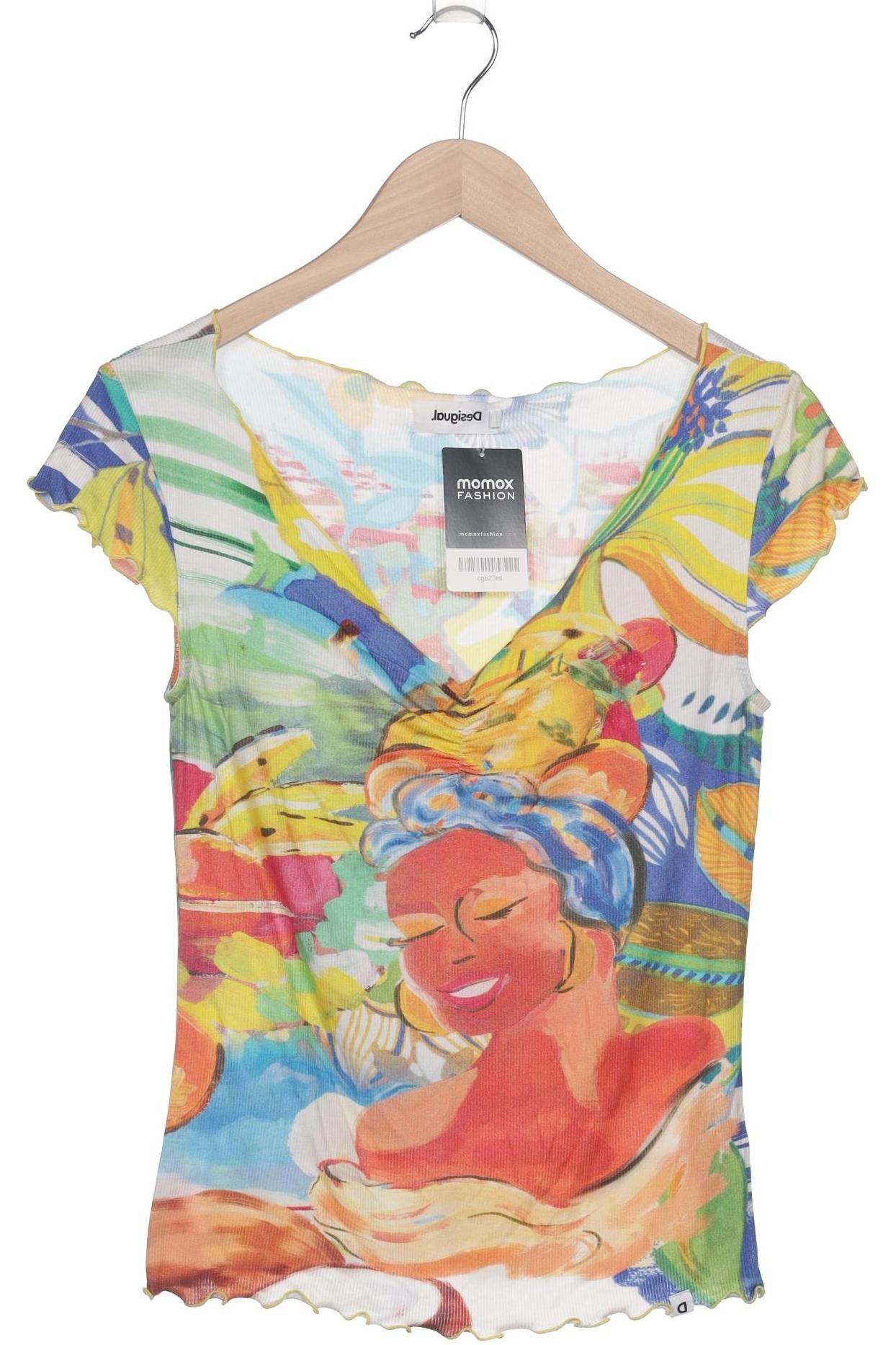 

Desigual Damen T-Shirt, mehrfarbig, Gr. 38