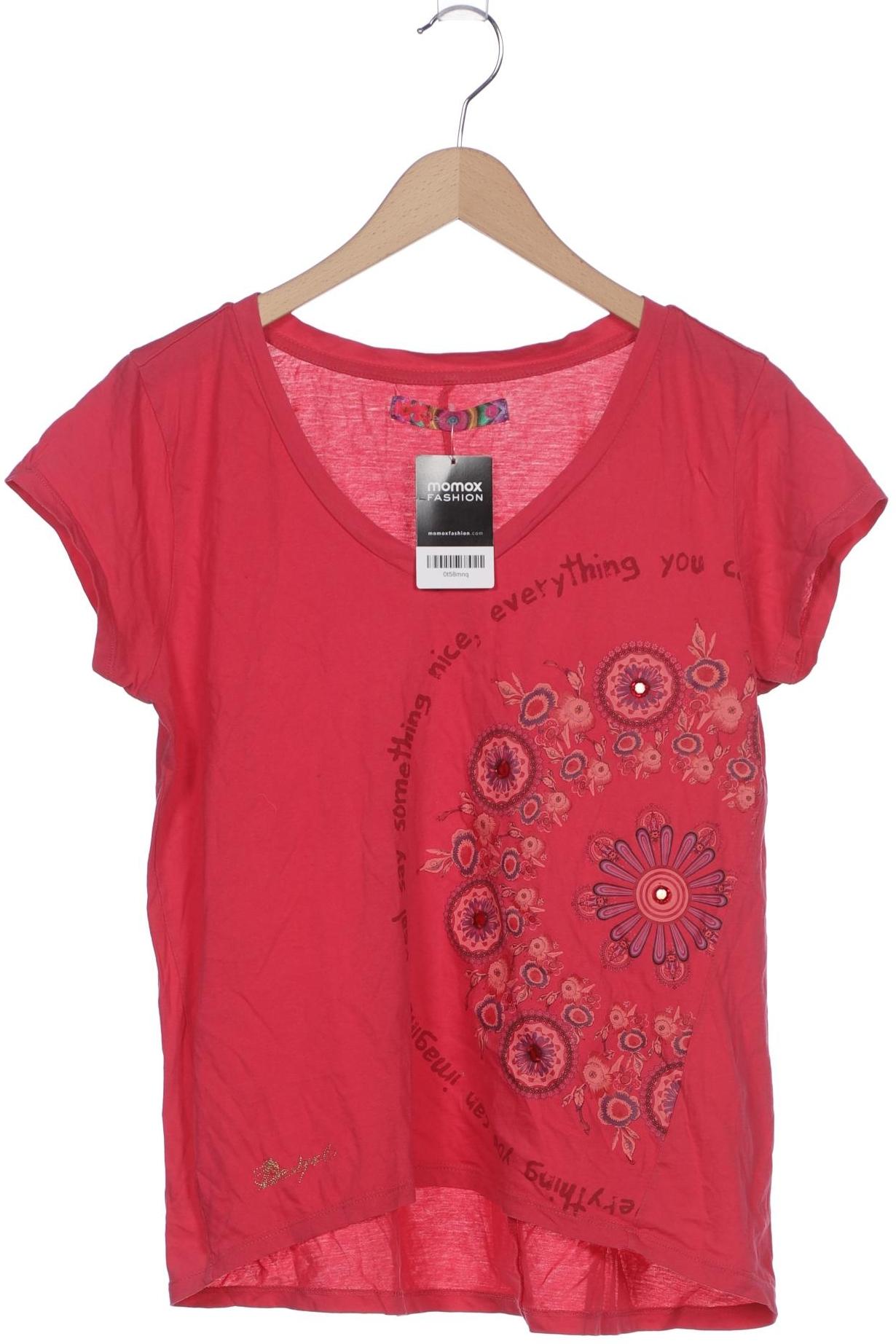 

Desigual Damen T-Shirt, pink, Gr. 42