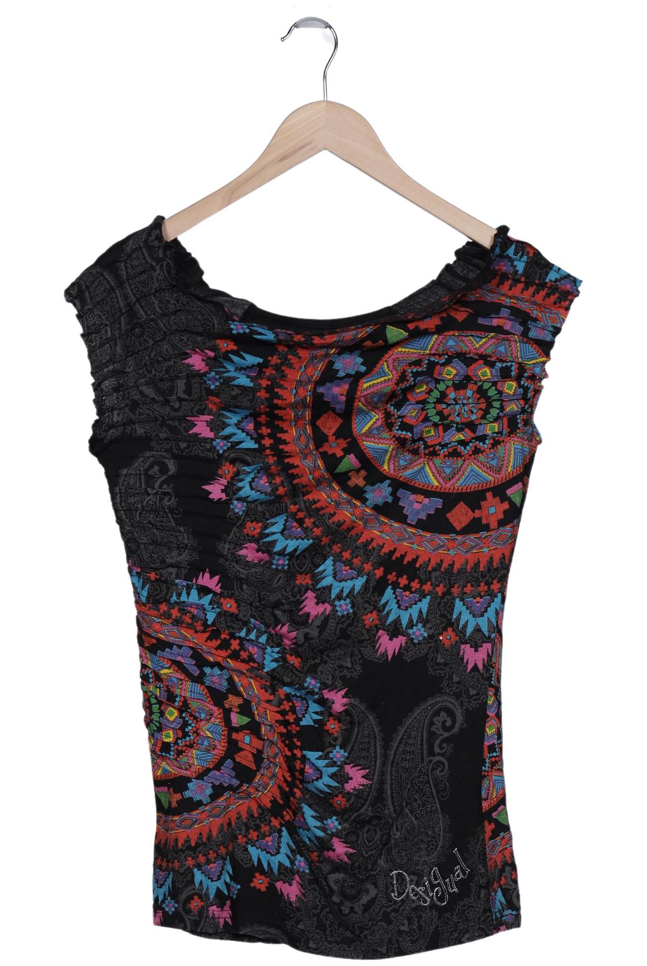 

Desigual Damen T-Shirt, mehrfarbig, Gr. 38