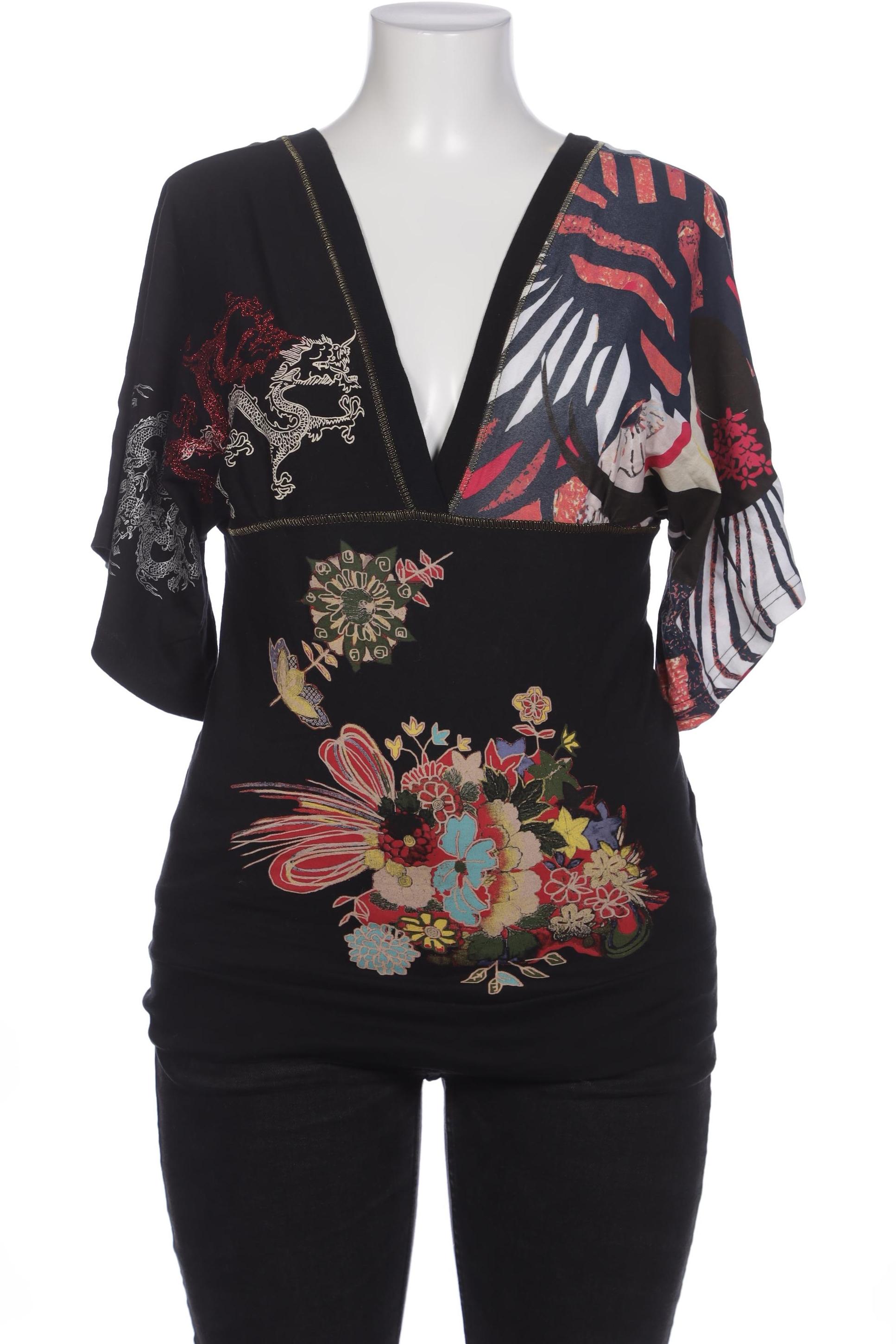 

Desigual Damen T-Shirt, schwarz, Gr. 44