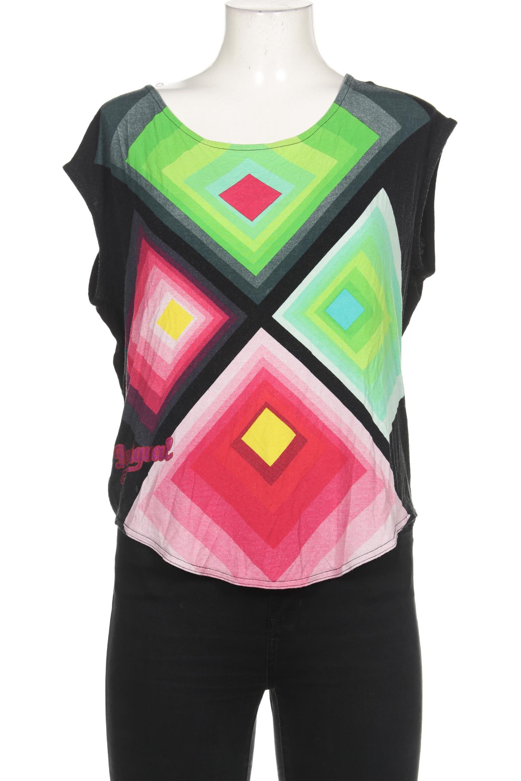 

Desigual Damen T-Shirt, schwarz, Gr. 38
