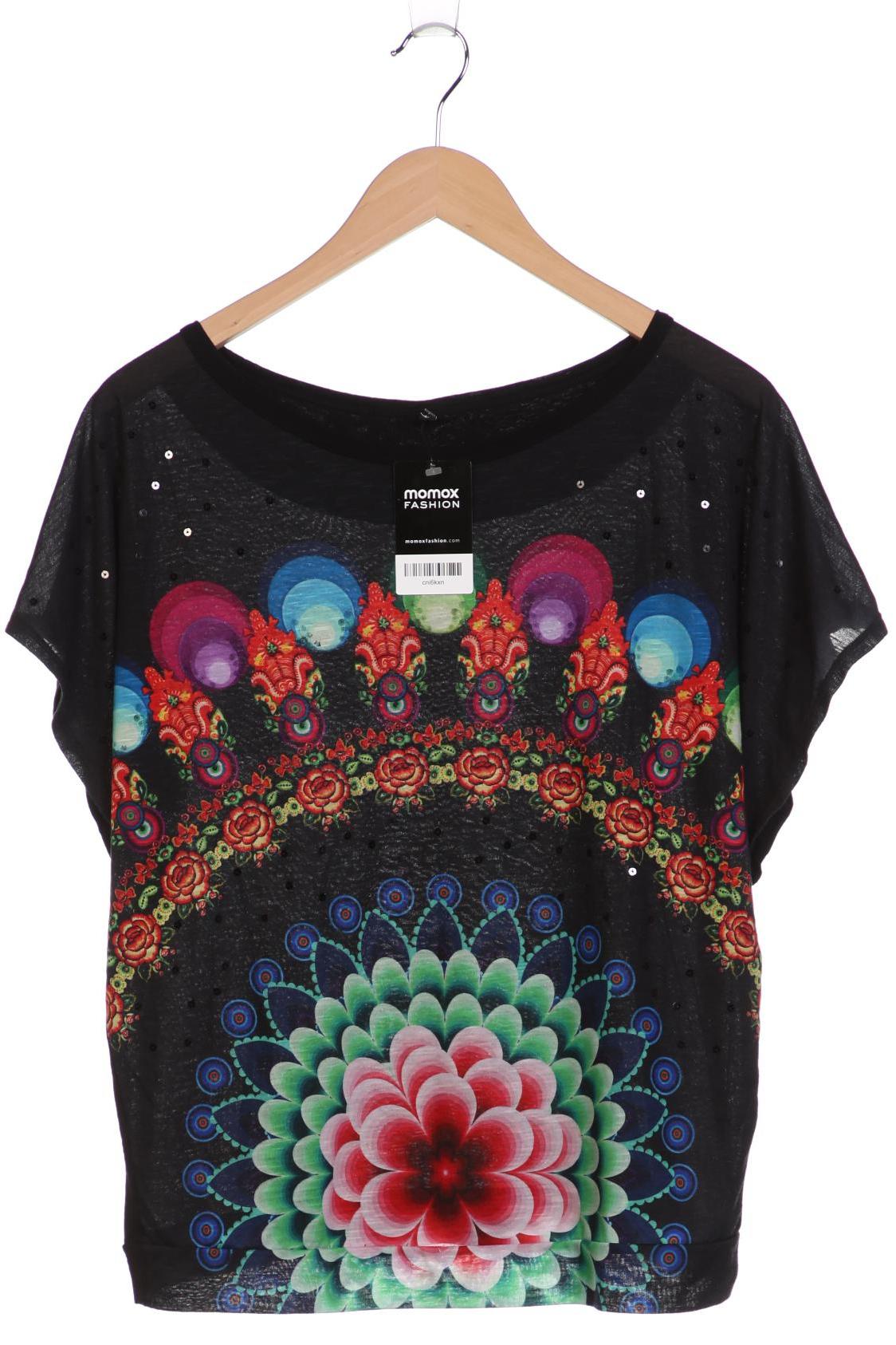 

Desigual Damen T-Shirt, schwarz, Gr. 42
