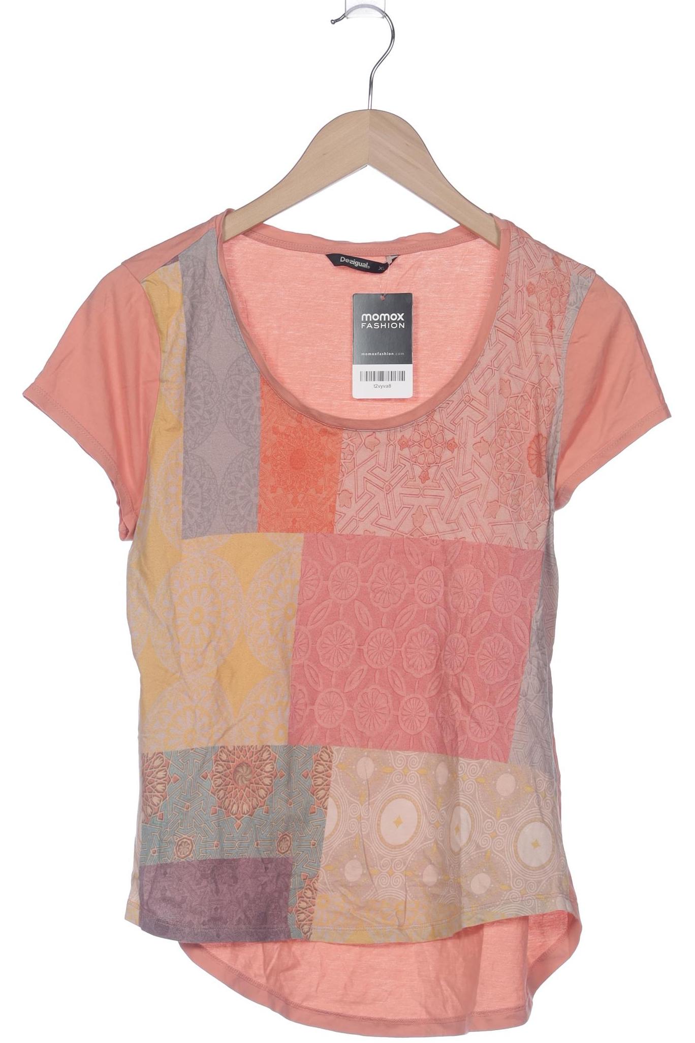 

Desigual Damen T-Shirt, pink, Gr. 44