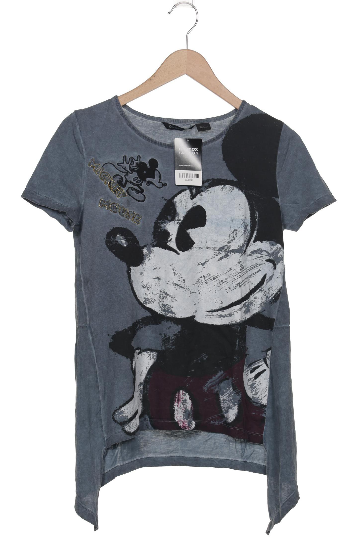

Desigual Damen T-Shirt, grau, Gr. 36
