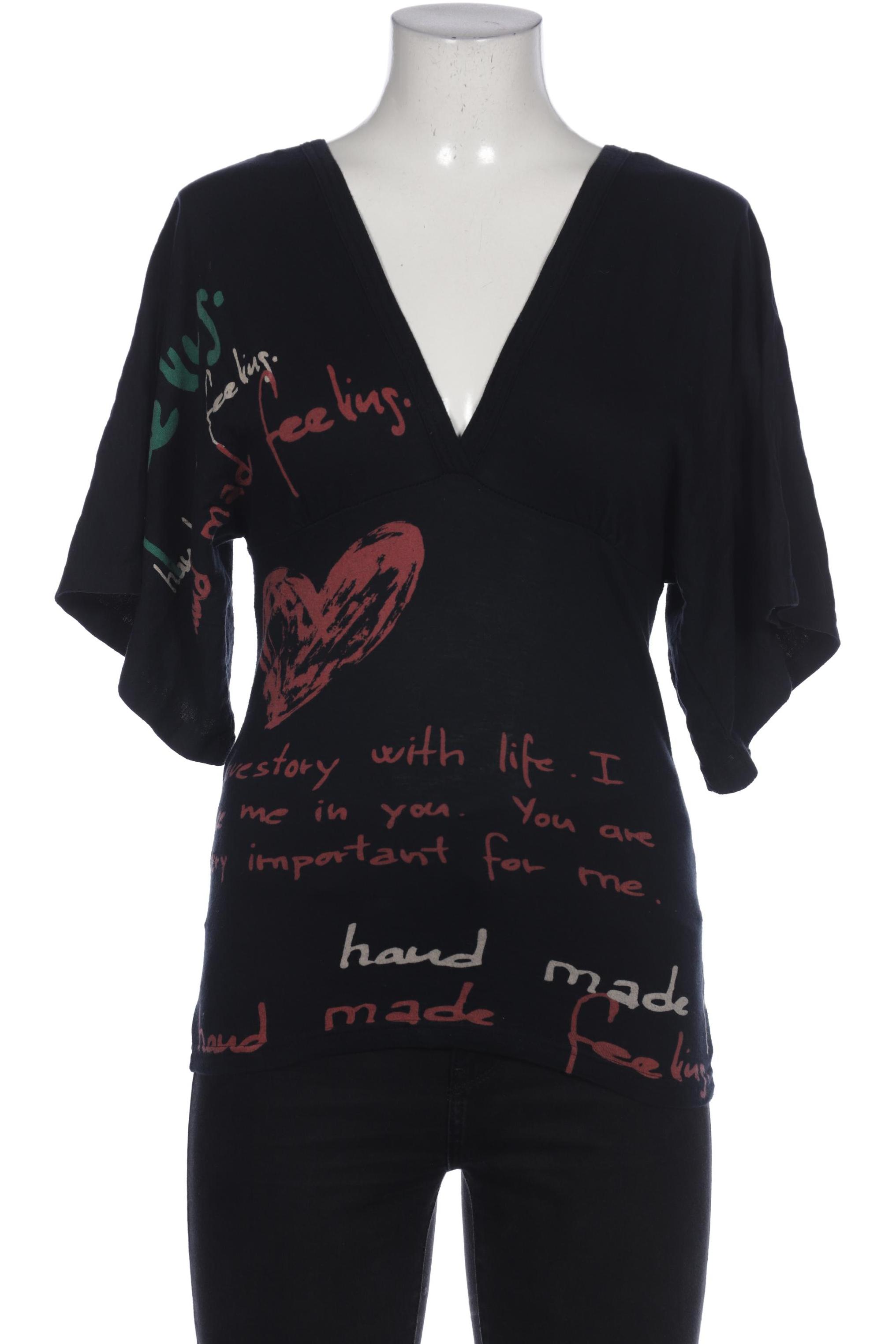 

Desigual Damen T-Shirt, schwarz, Gr. 38