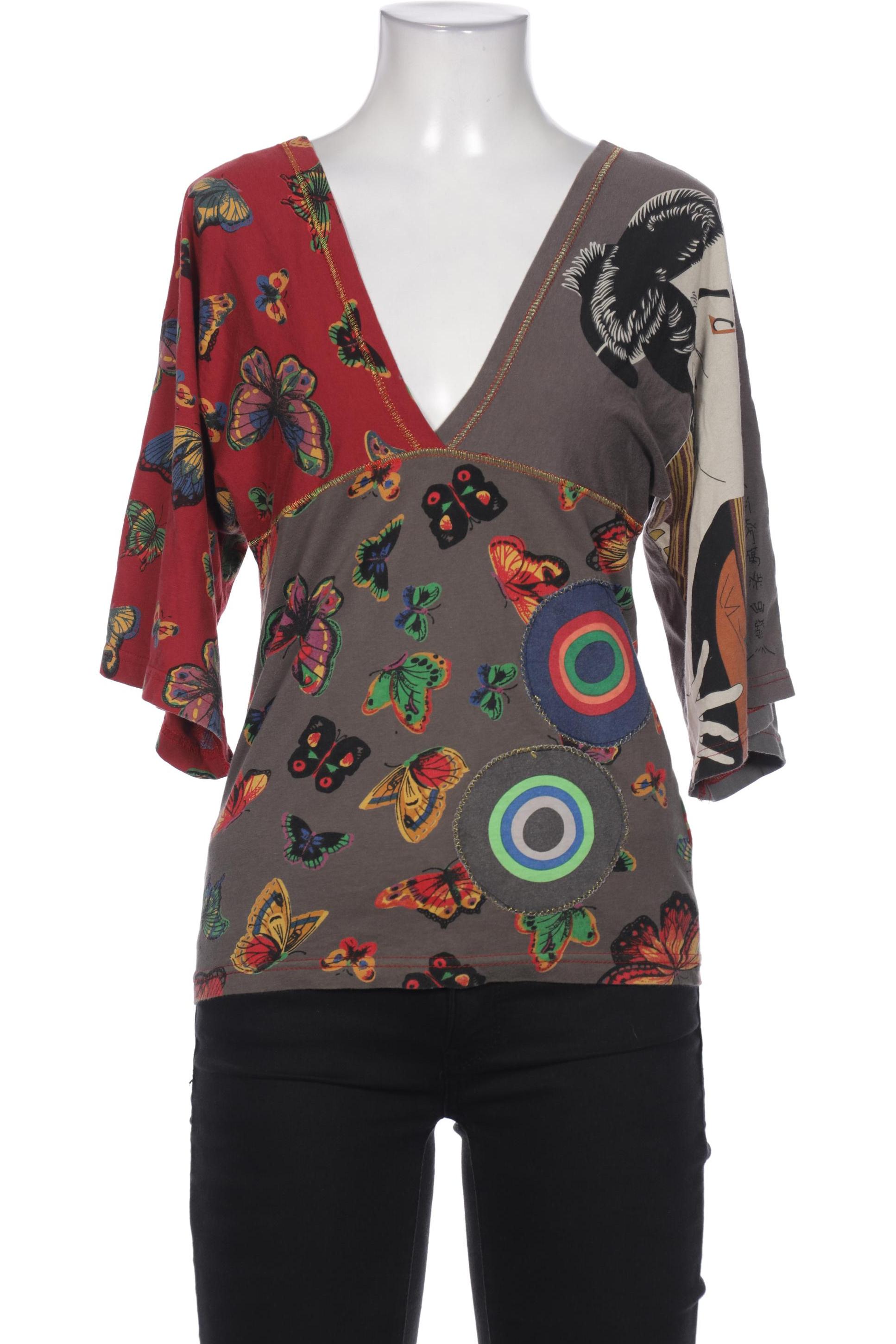 

Desigual Damen T-Shirt, grau, Gr. 36