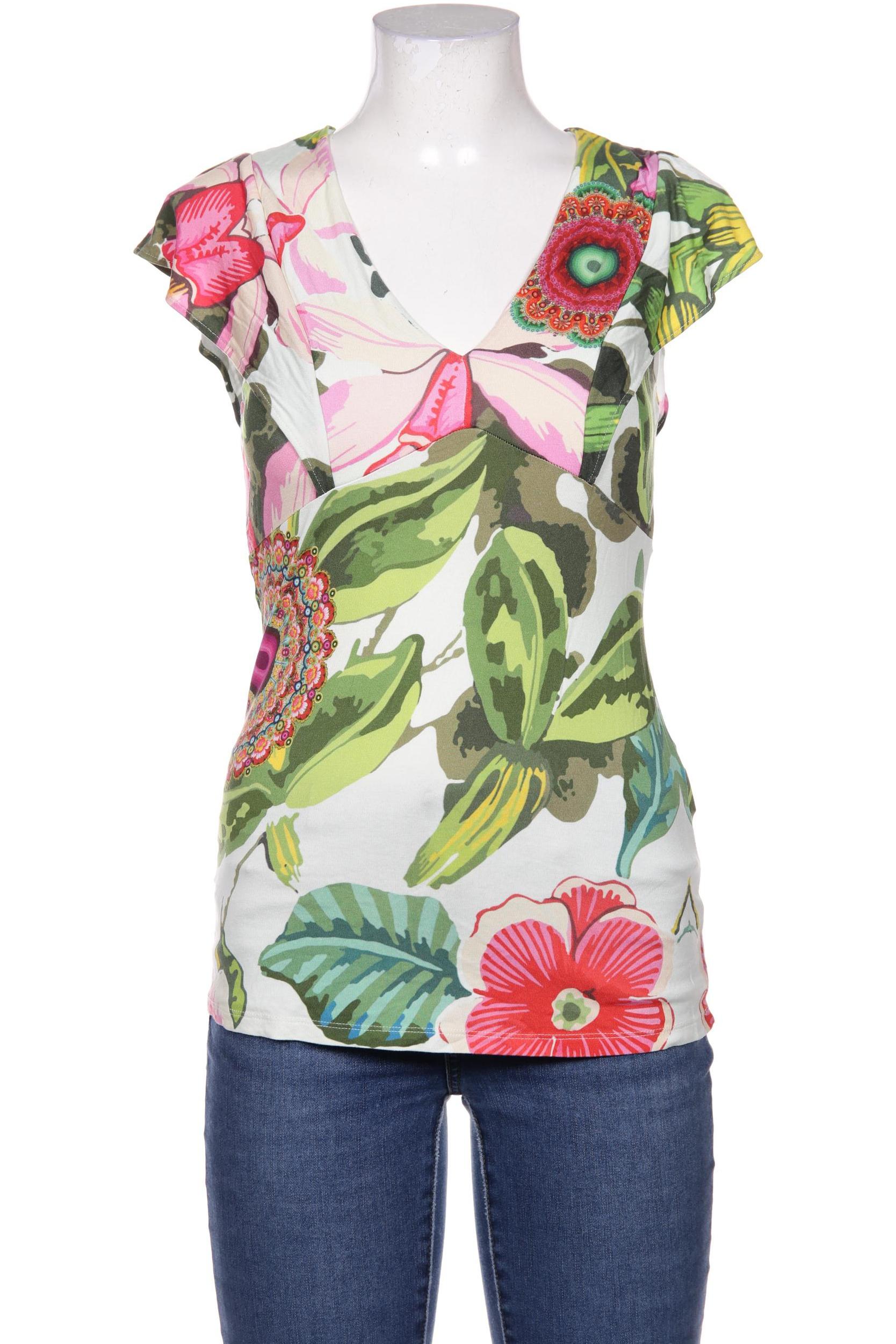 

Desigual Damen T-Shirt, mehrfarbig, Gr. 42