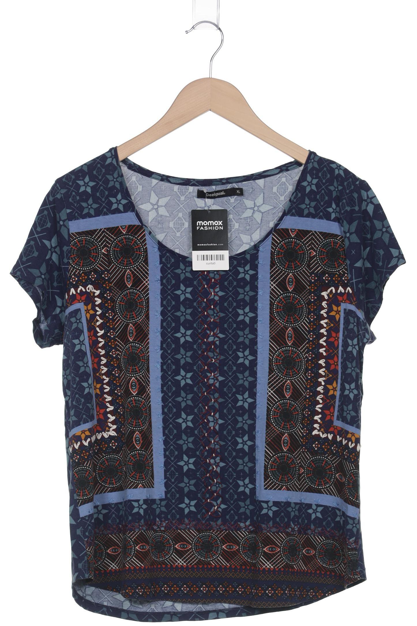 

Desigual Damen T-Shirt, marineblau, Gr. 44