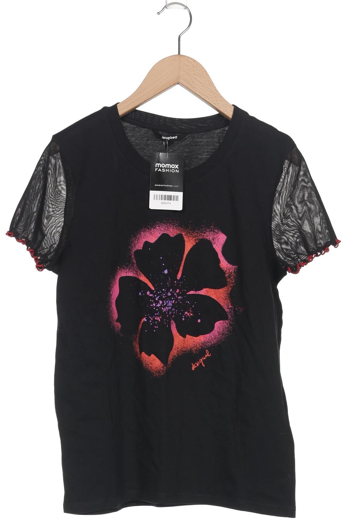 

Desigual Damen T-Shirt, schwarz, Gr. 36