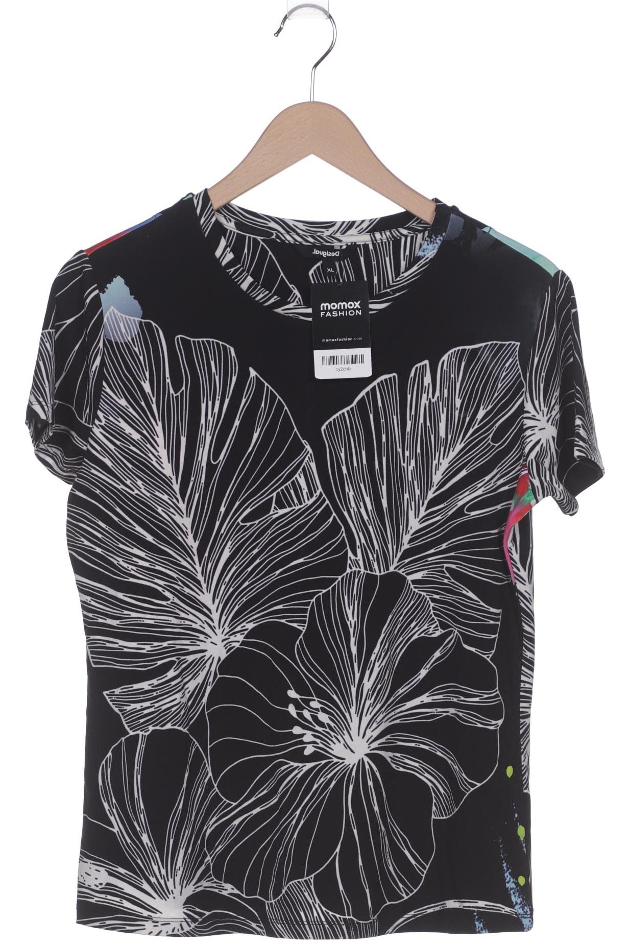 

Desigual Damen T-Shirt, schwarz, Gr. 44