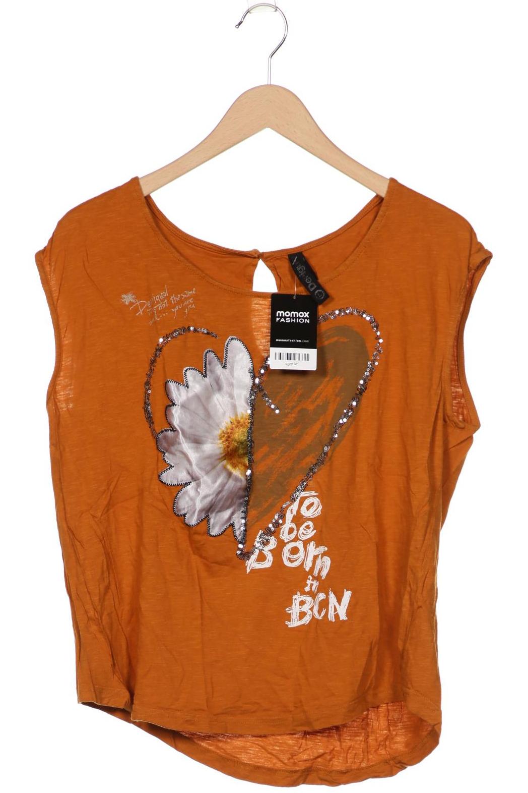 

Desigual Damen T-Shirt, braun