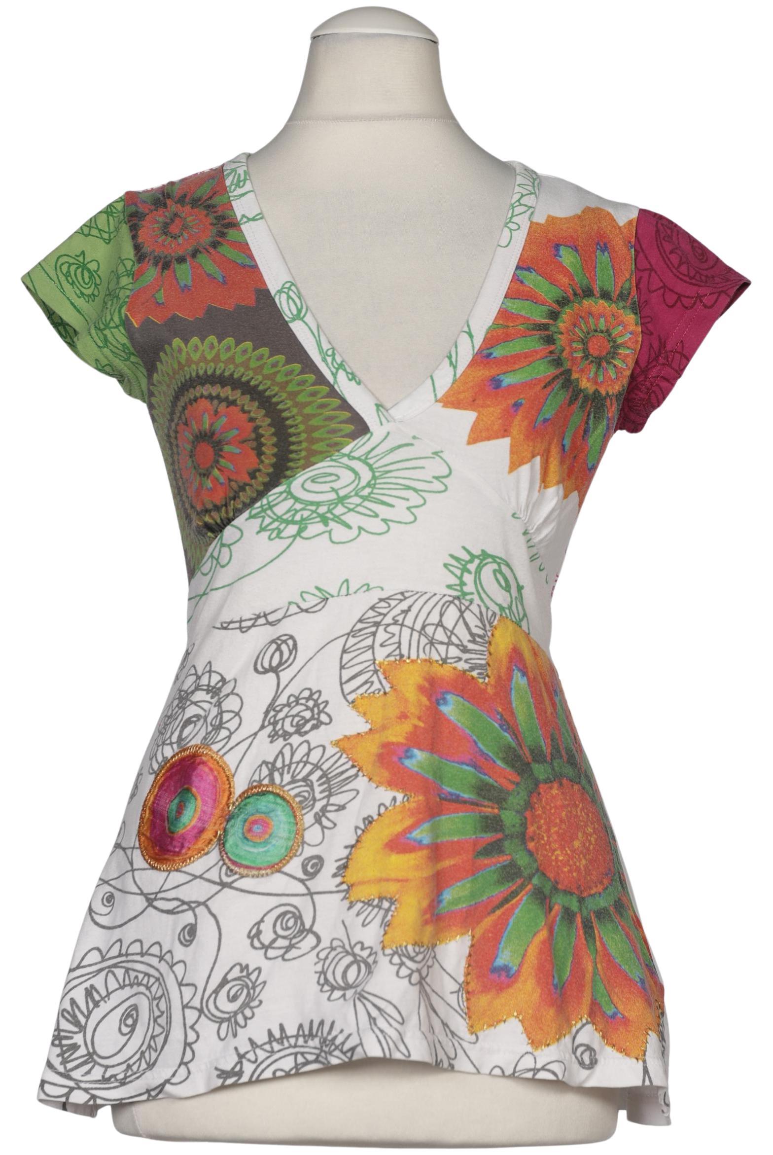 

Desigual Damen T-Shirt, mehrfarbig, Gr. 36