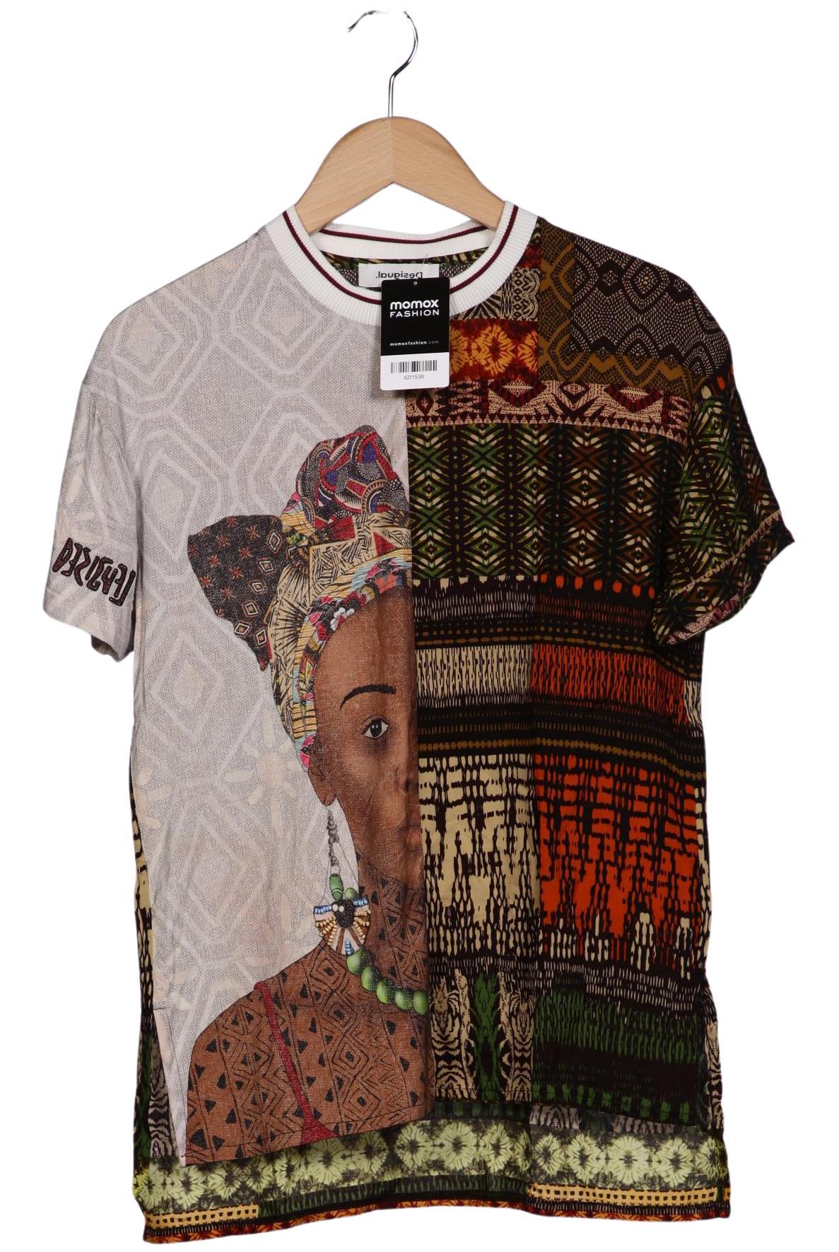 

Desigual Damen T-Shirt, mehrfarbig, Gr. 38