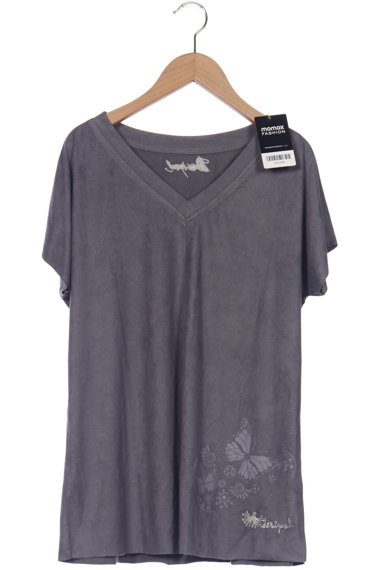 

Desigual Damen T-Shirt, grau, Gr. 38