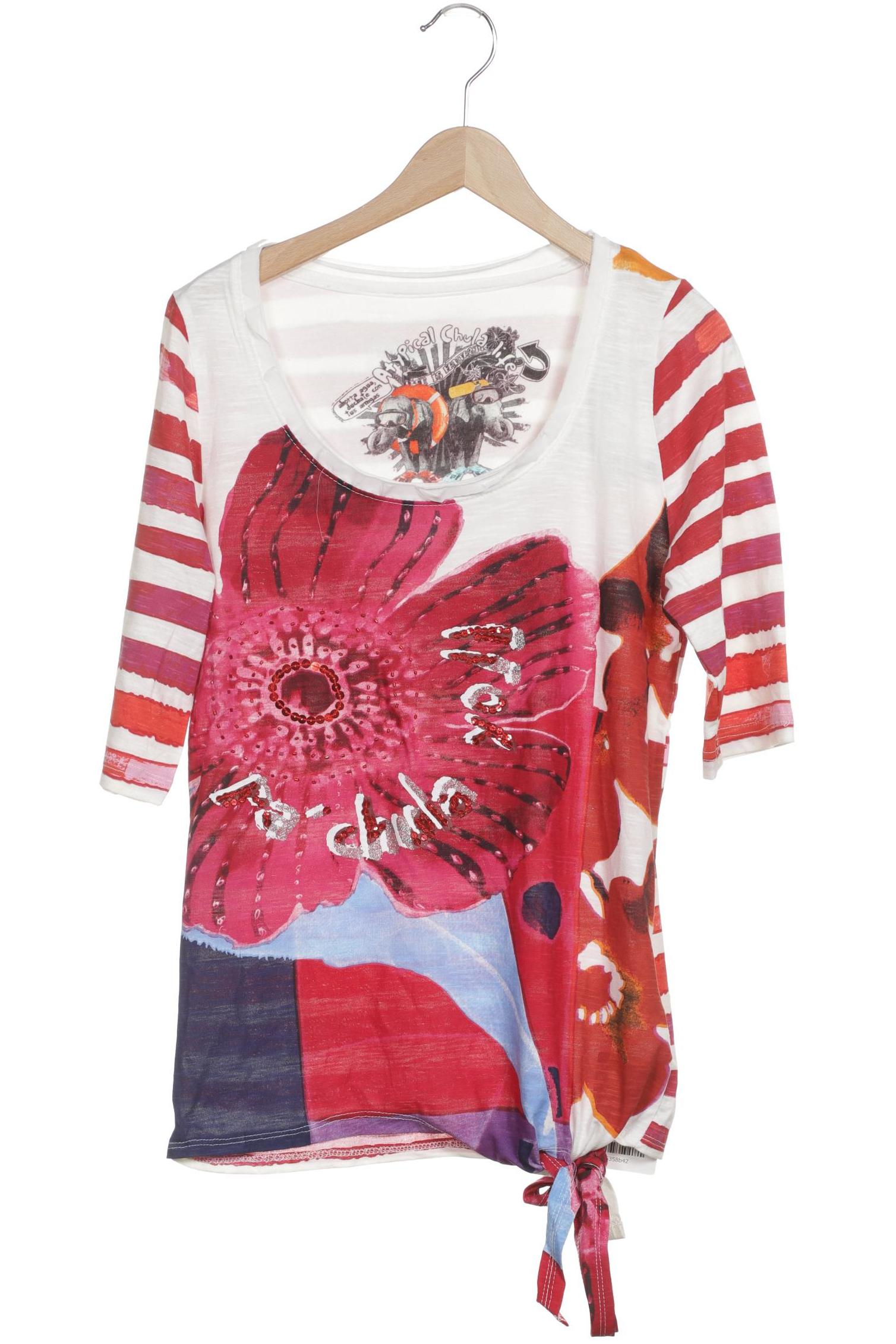 

Desigual Damen T-Shirt, rot, Gr.