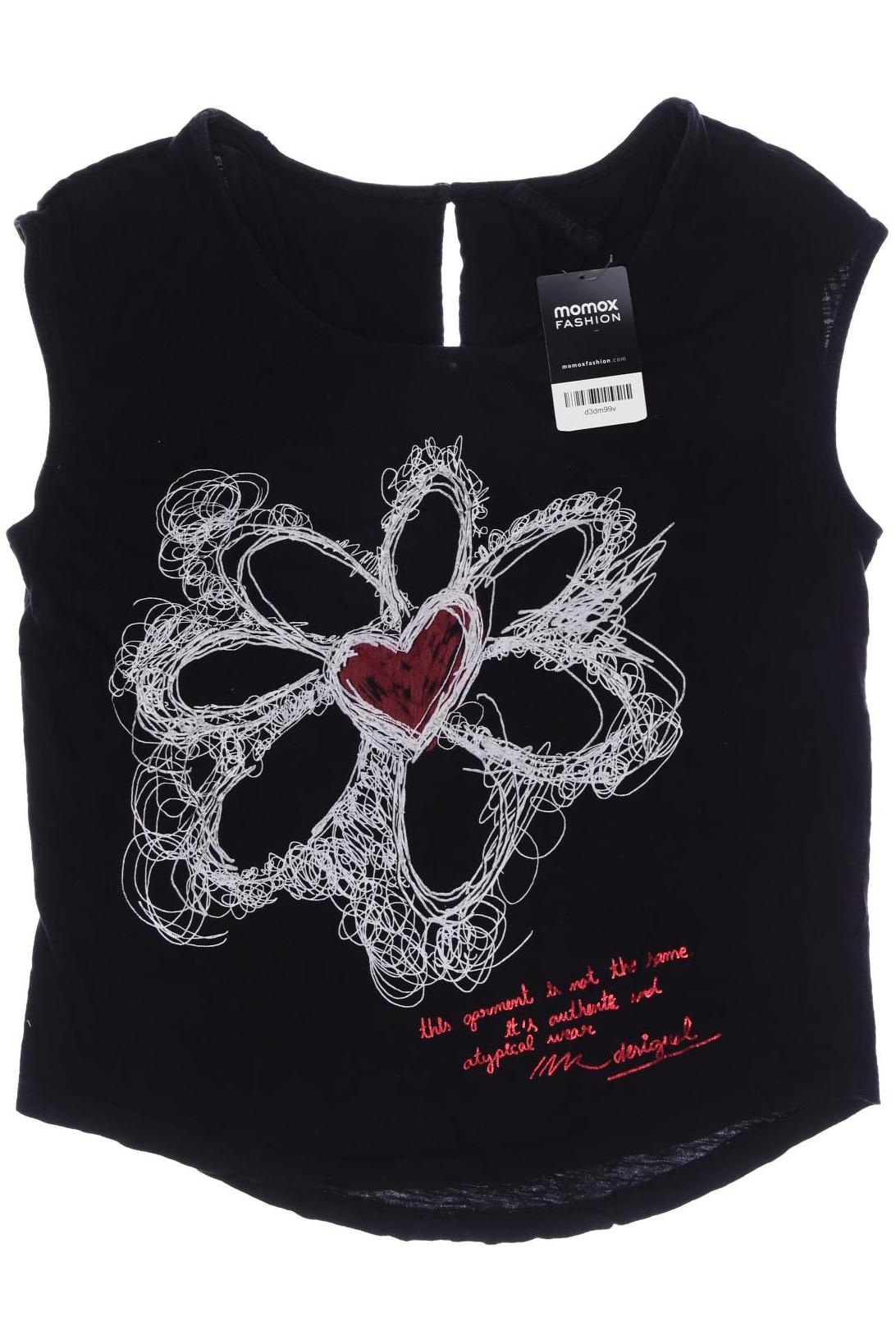 

Desigual Damen T-Shirt, schwarz, Gr. 36
