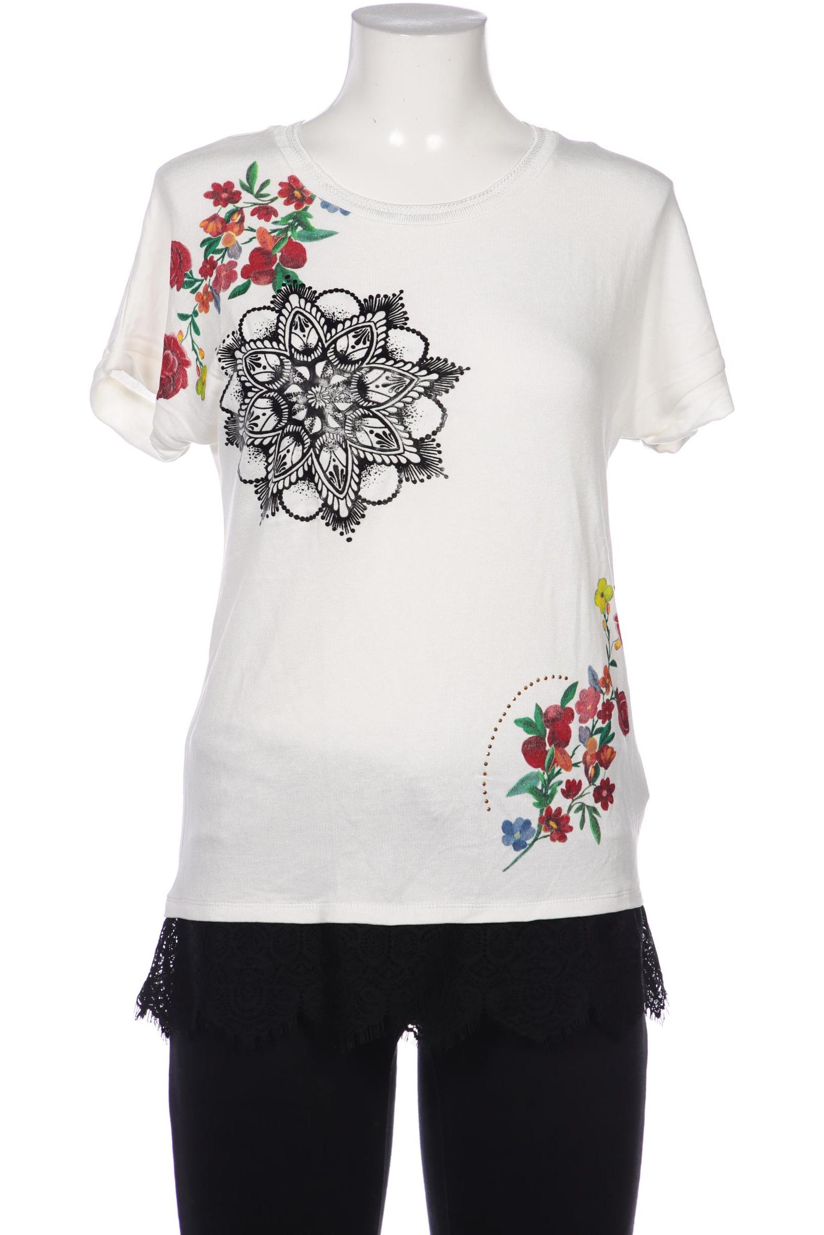 

Desigual Damen T-Shirt, weiß