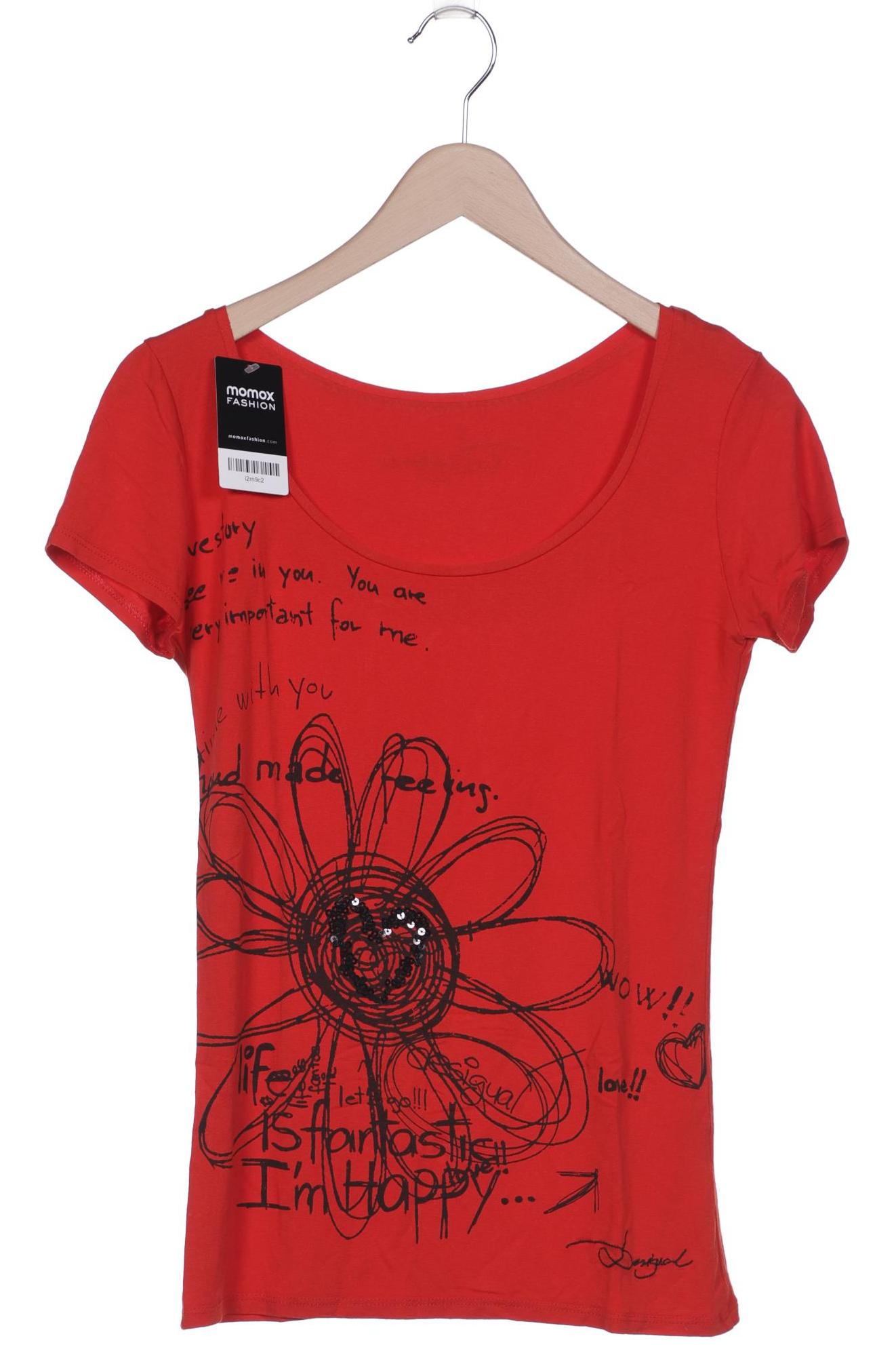 

Desigual Damen T-Shirt, rot