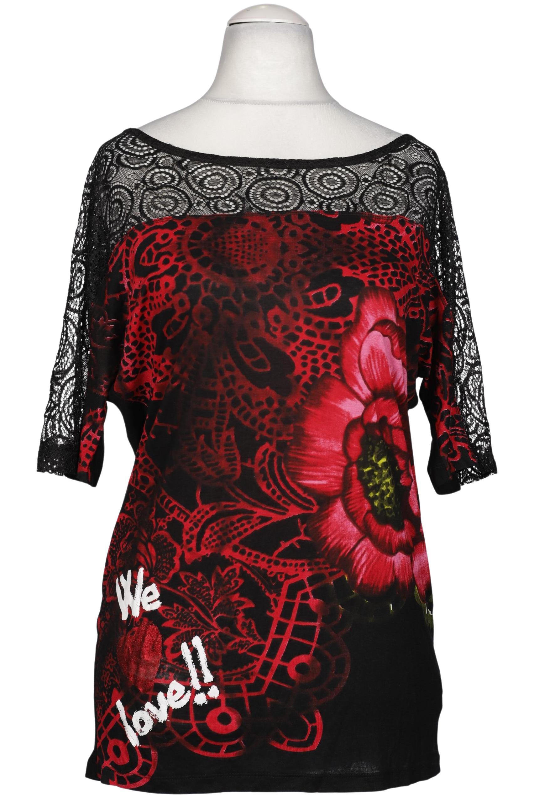 

Desigual Damen T-Shirt, schwarz, Gr. 38