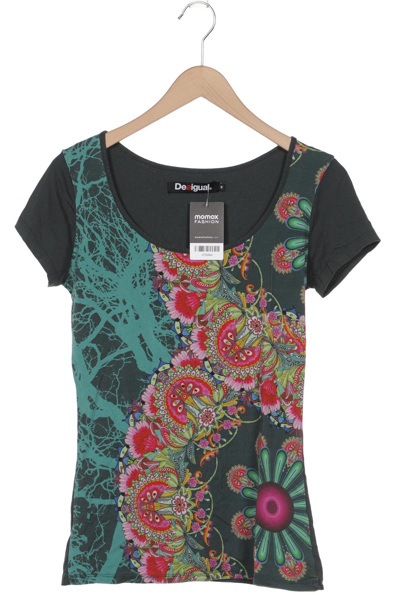 

Desigual Damen T-Shirt, grün, Gr. 38