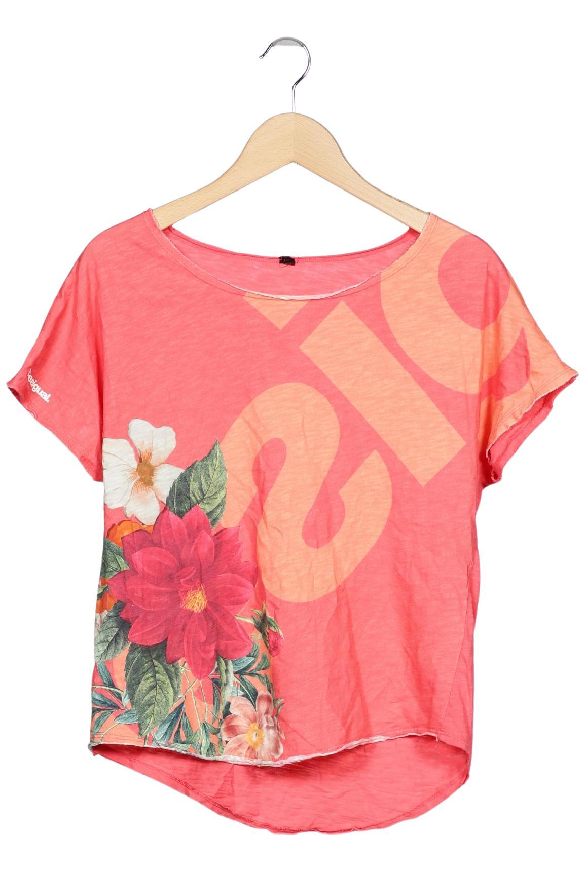 

Desigual Damen T-Shirt, pink, Gr. 38